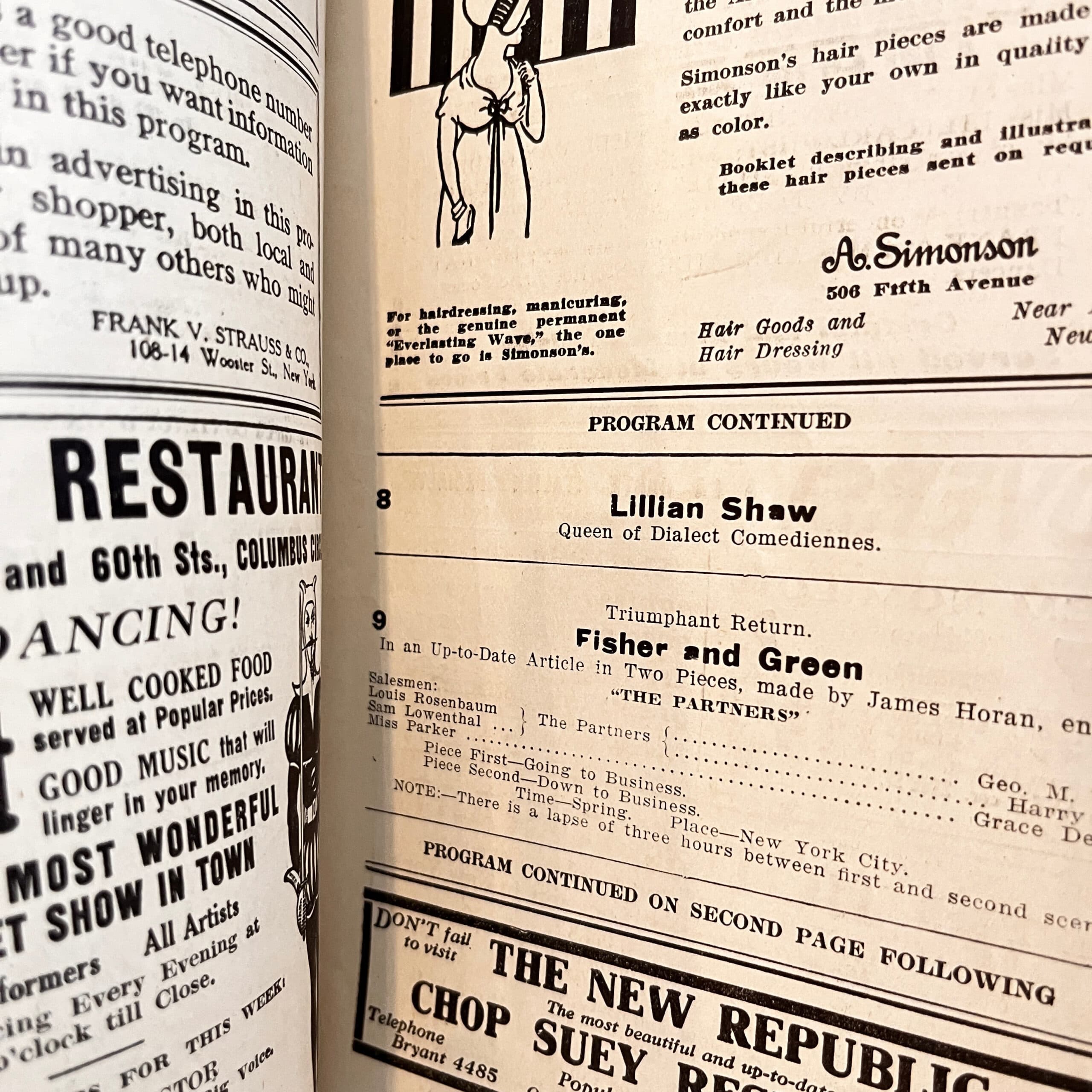 Antique Hammerstein’s Victoria Program - Regular - Thumbnail 8