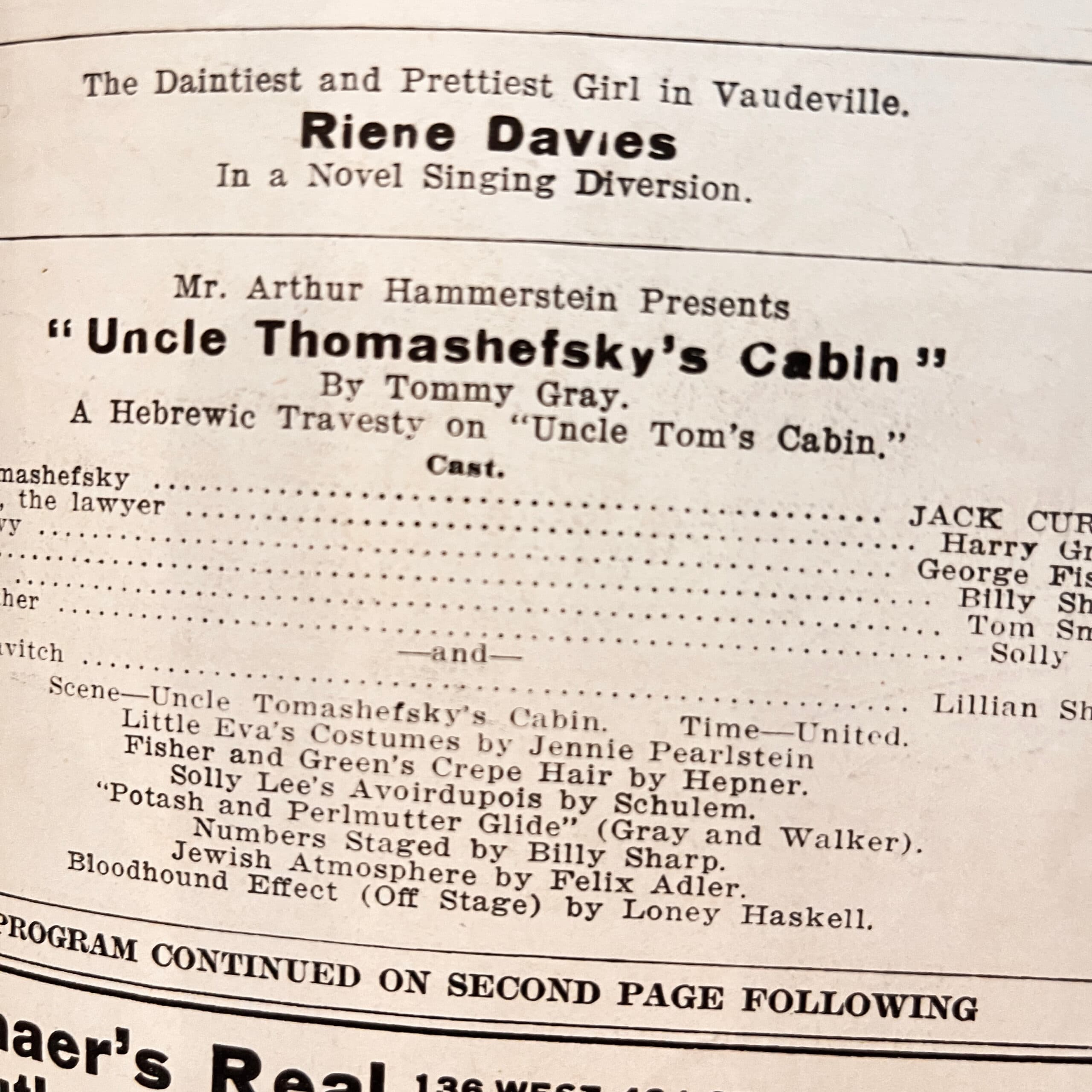 Antique Hammerstein’s Victoria Program - Regular - Thumbnail 12