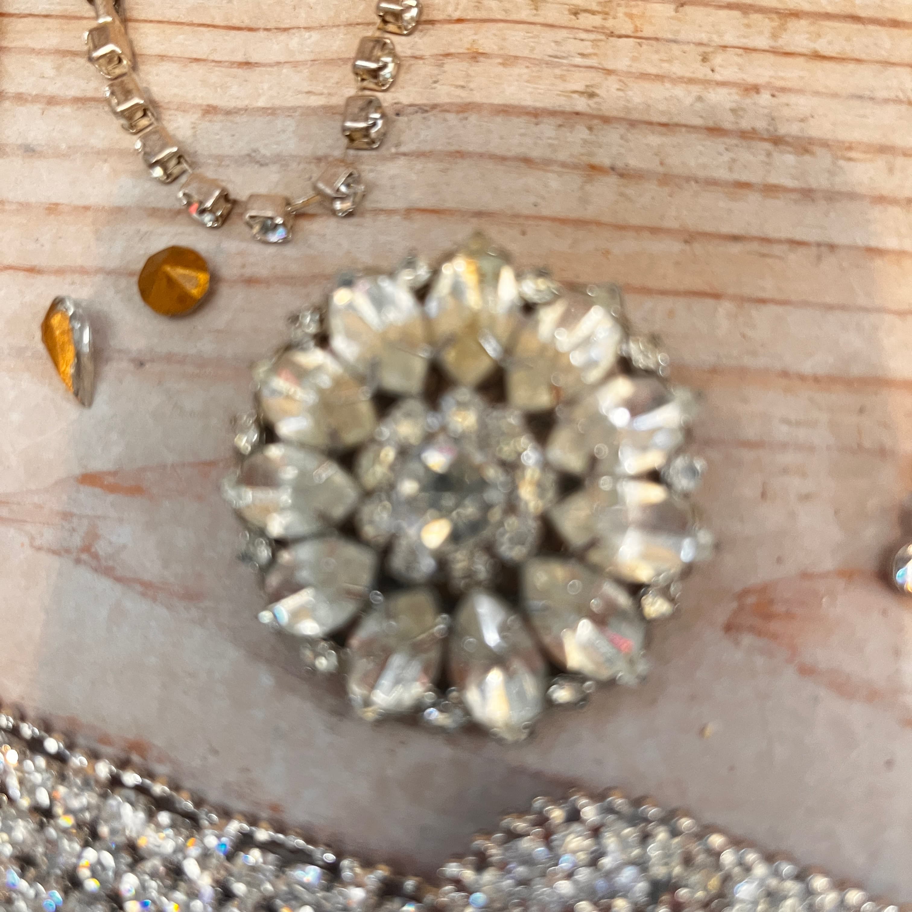 Rhinestone Button, Buckle, ornament lot - Regular - Thumbnail 3