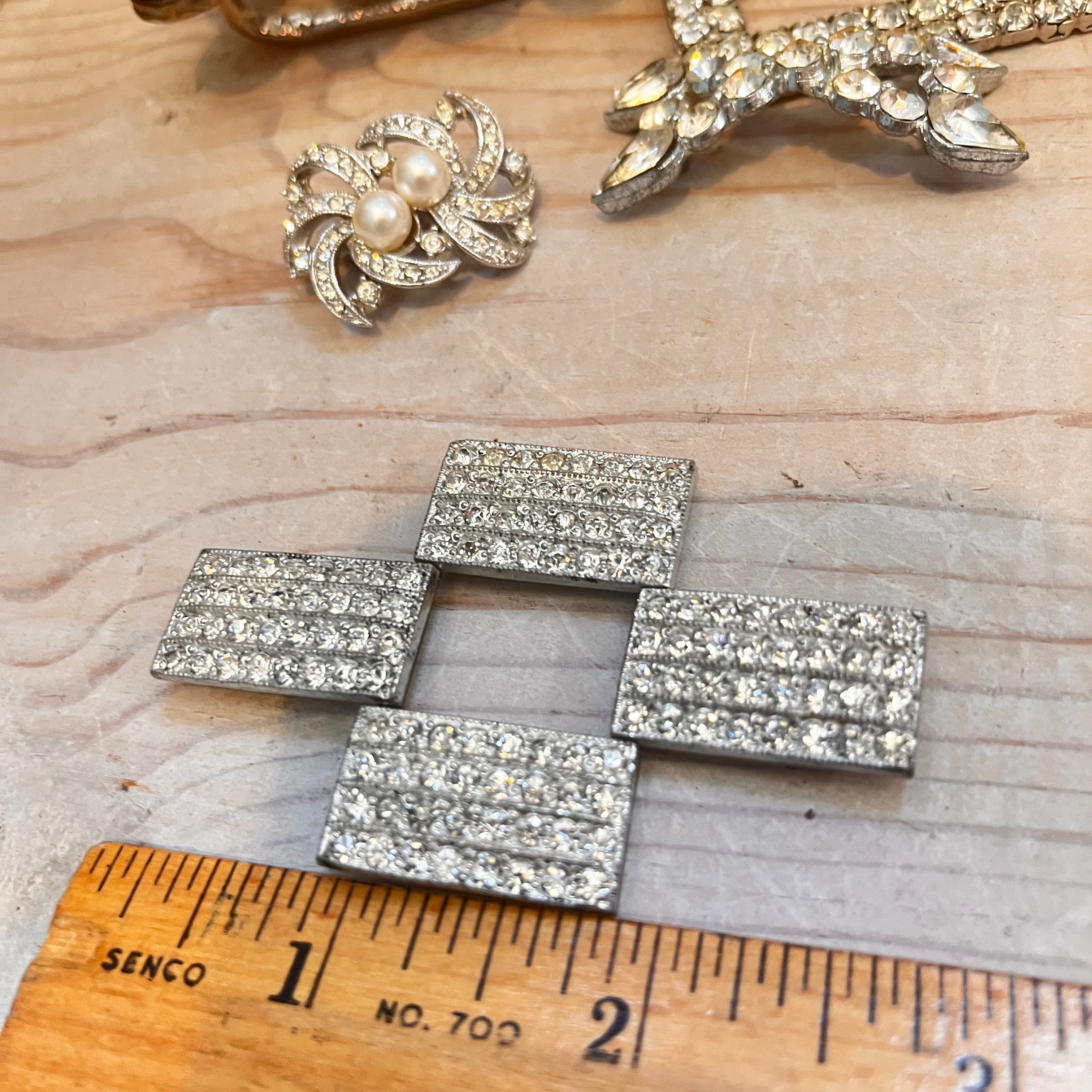 Rhinestone Button, Buckle, ornament lot - Regular - Thumbnail 7