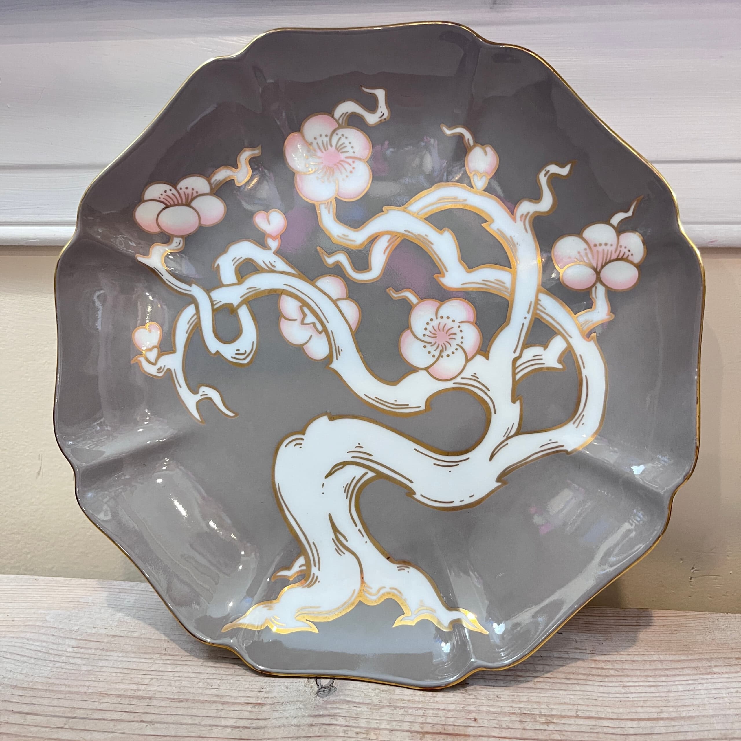 Fitz & Floyd Plum Blossom Plate 1982 - Regular - Thumbnail 3