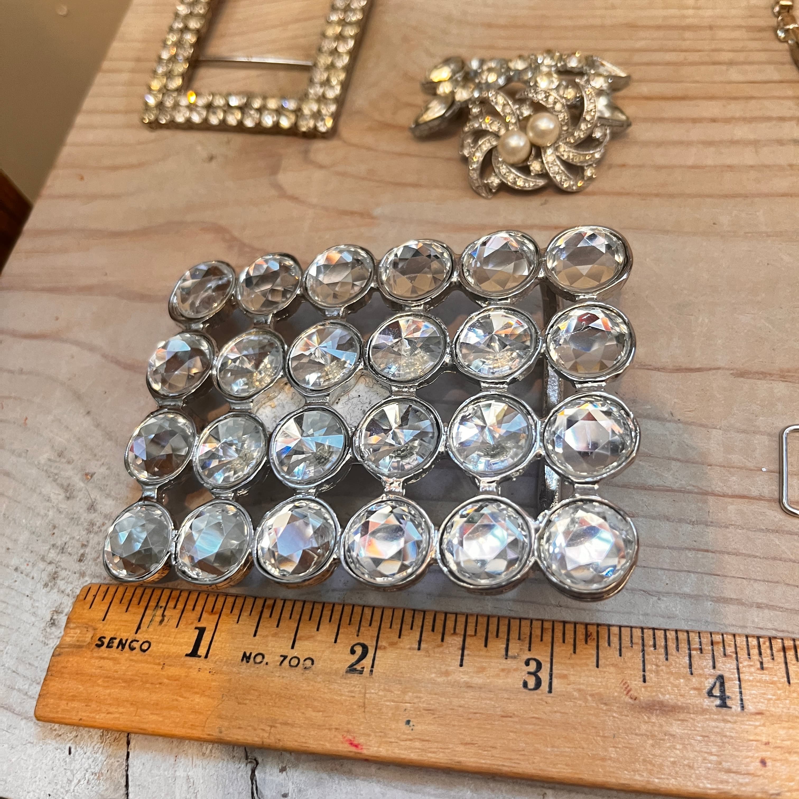 Rhinestone Button, Buckle, ornament lot - Regular - Thumbnail 14