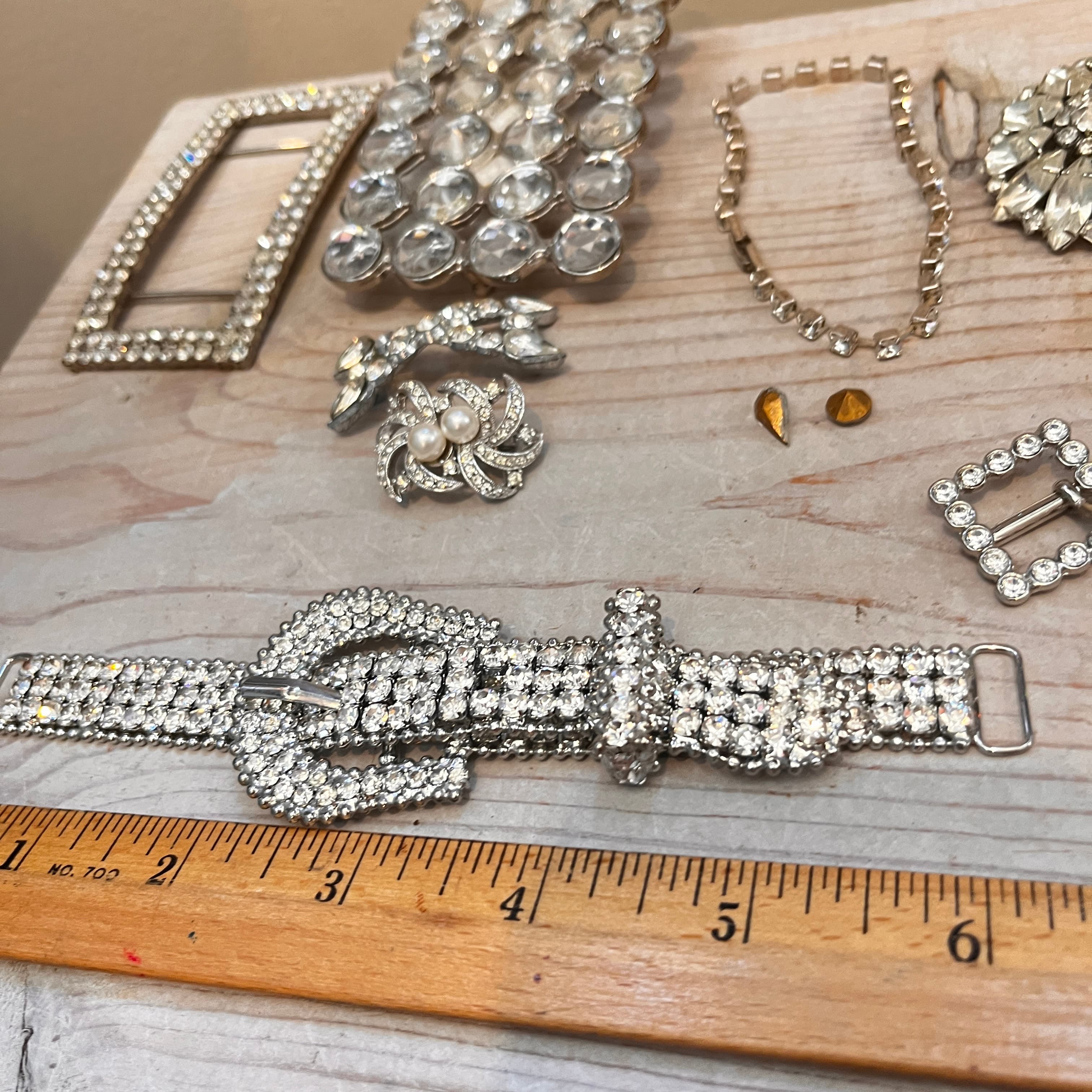 Rhinestone Button, Buckle, ornament lot - Regular - Thumbnail 15