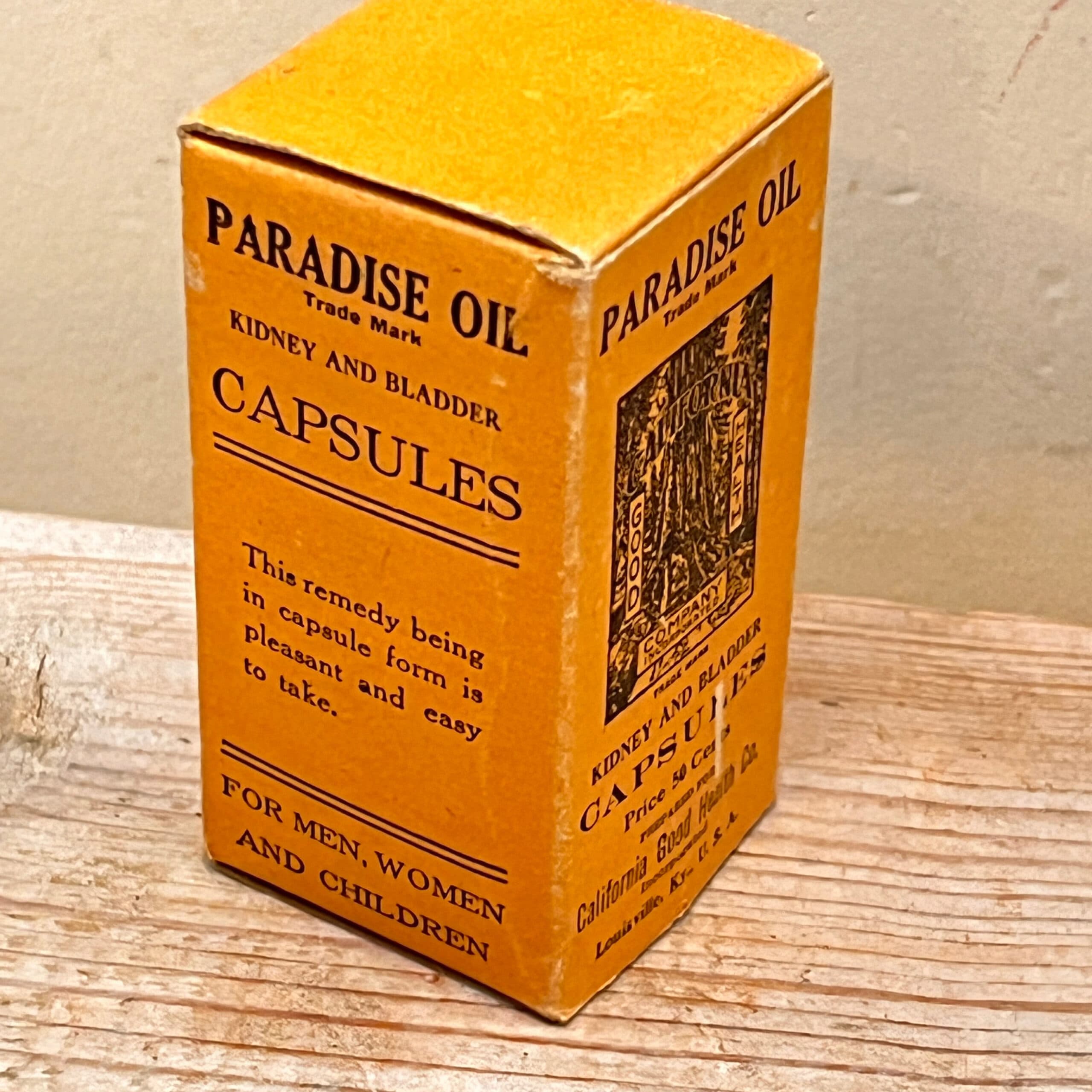 Antique Paradise Oil Bottle and box - Regular - Thumbnail 2