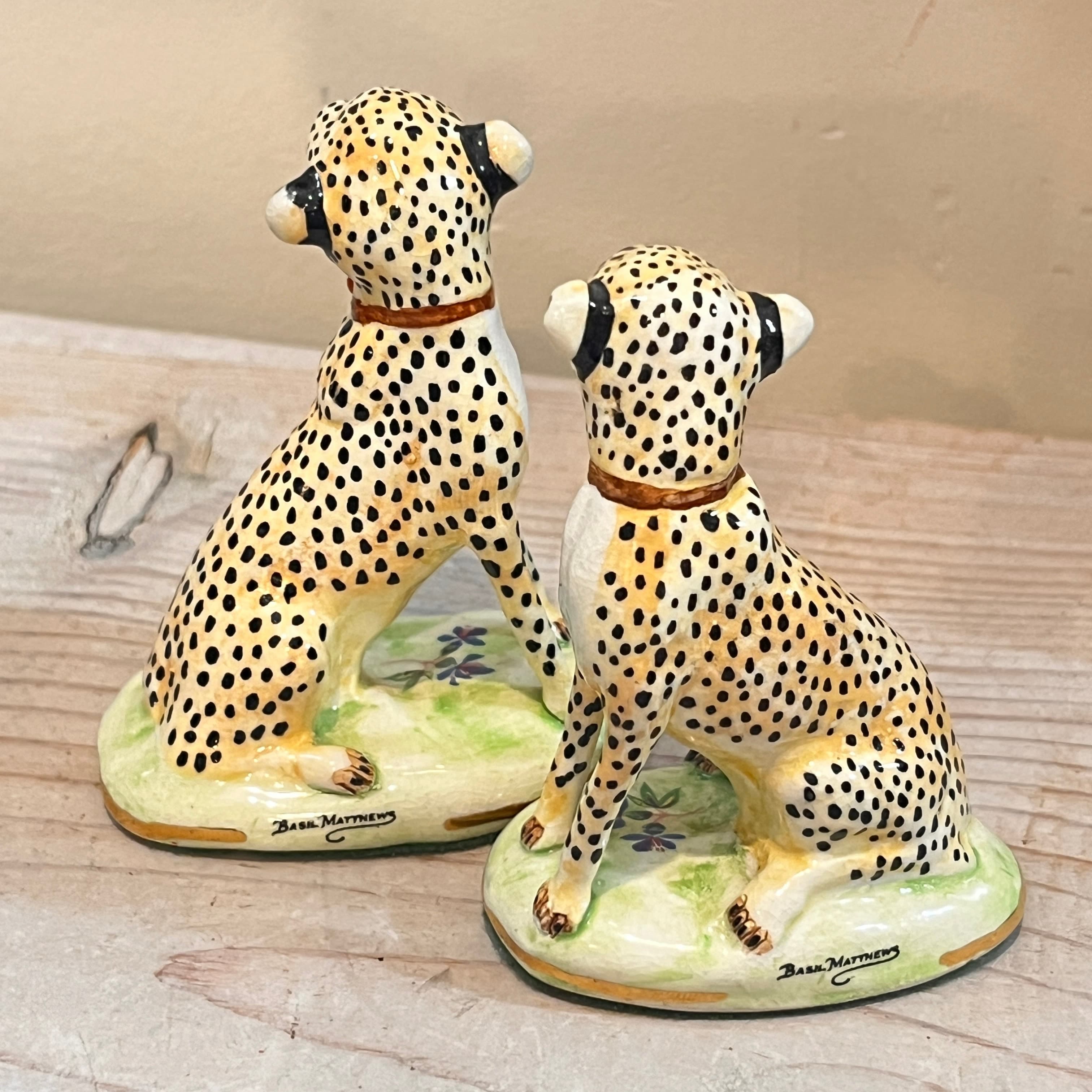 Basil Matthews Cheetah Figurines, Signed Pair — Mid-Century - Regular - Thumbnail 7