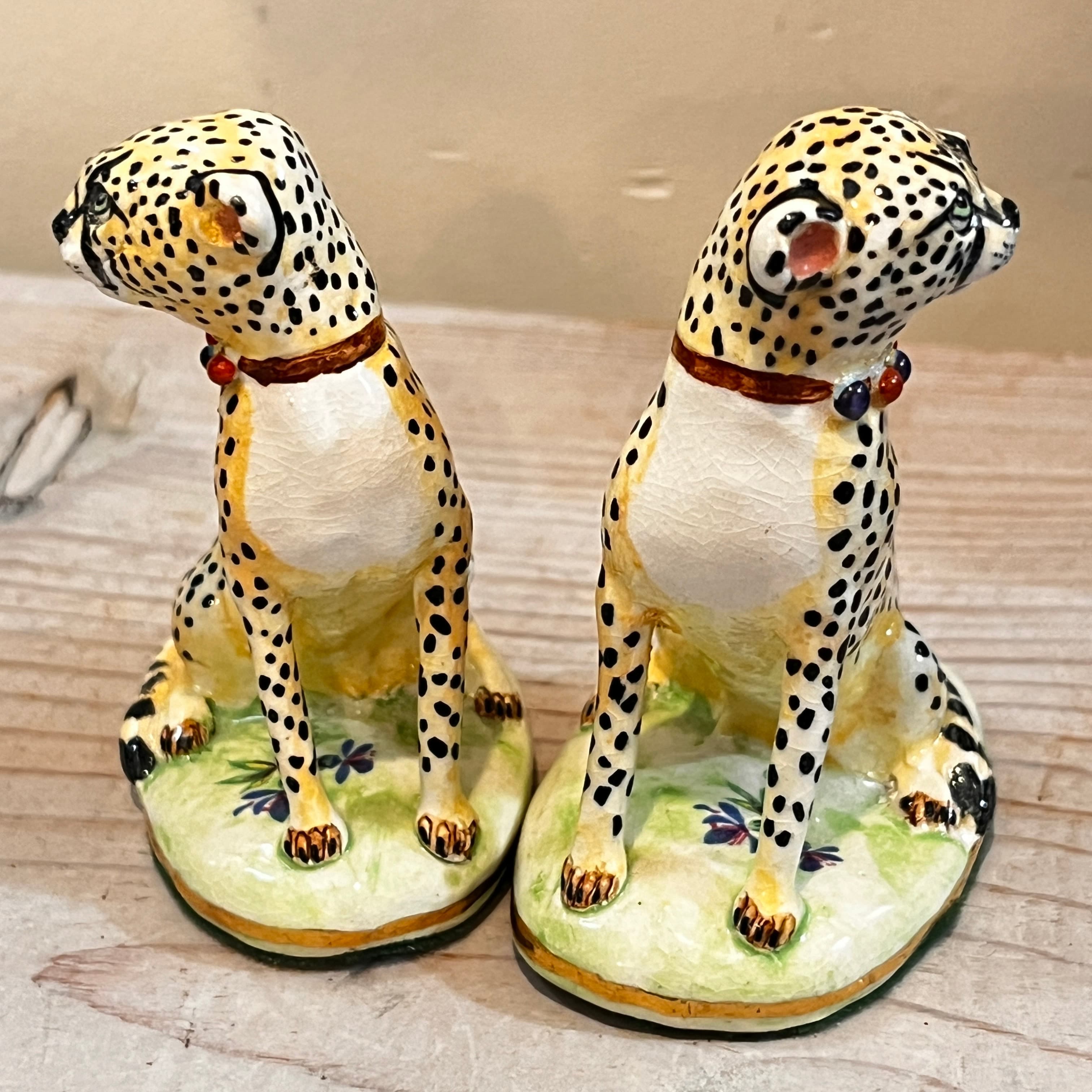 Basil Matthews Cheetah Figurines, Signed Pair — Mid-Century - Regular - Thumbnail 5