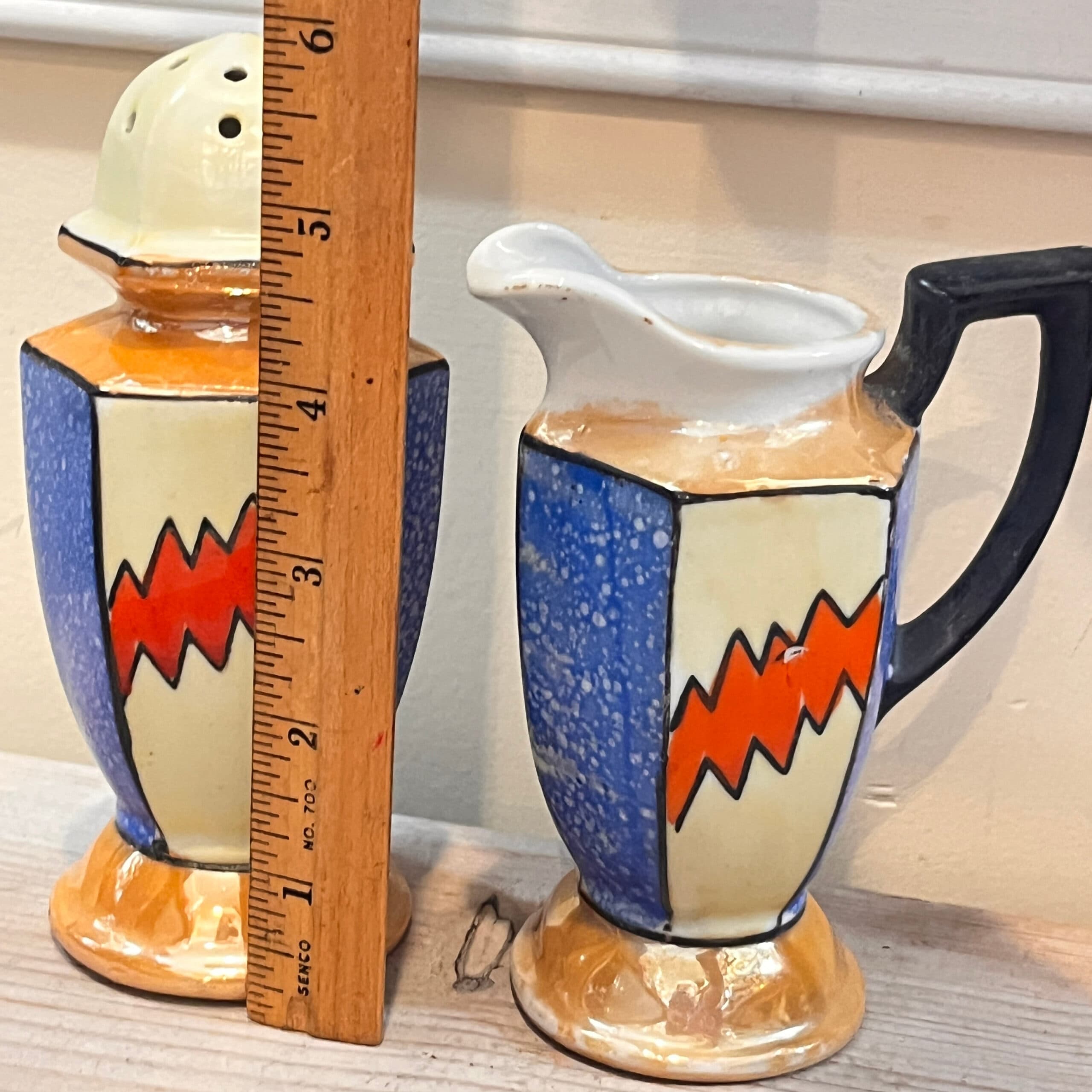 Art Deco Creamer & Sugar Shaker - Regular - Thumbnail 3