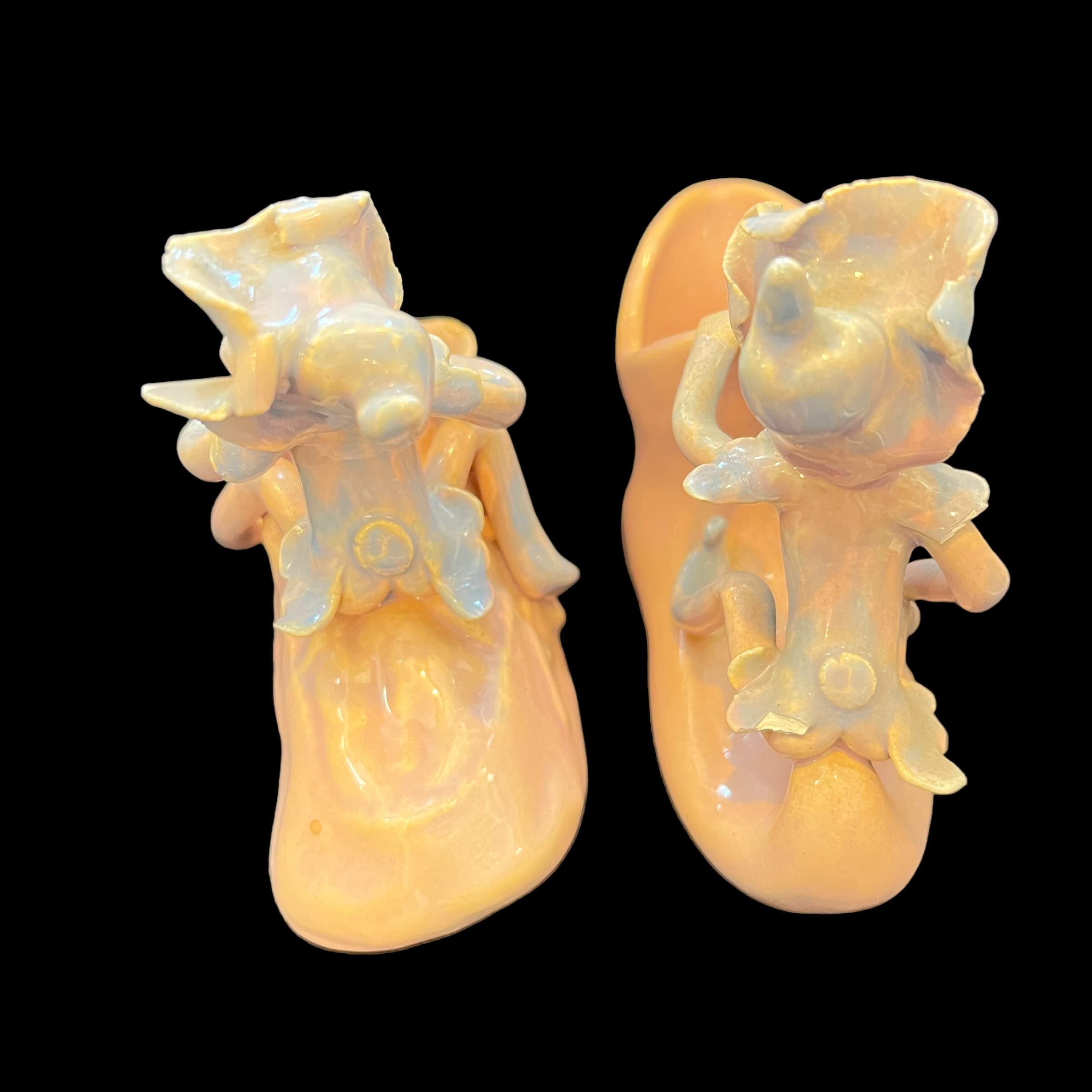 Pair of Pixies on Baby Shoes AS IS - Regular - Thumbnail 3