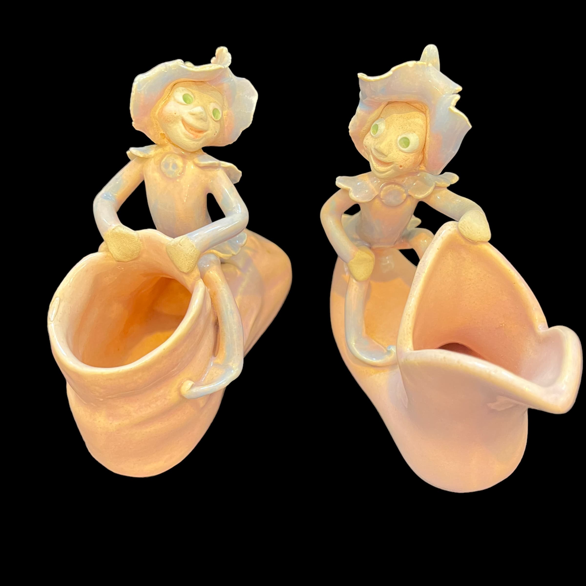 Pair of Pixies on Baby Shoes AS IS - Regular - Thumbnail 6
