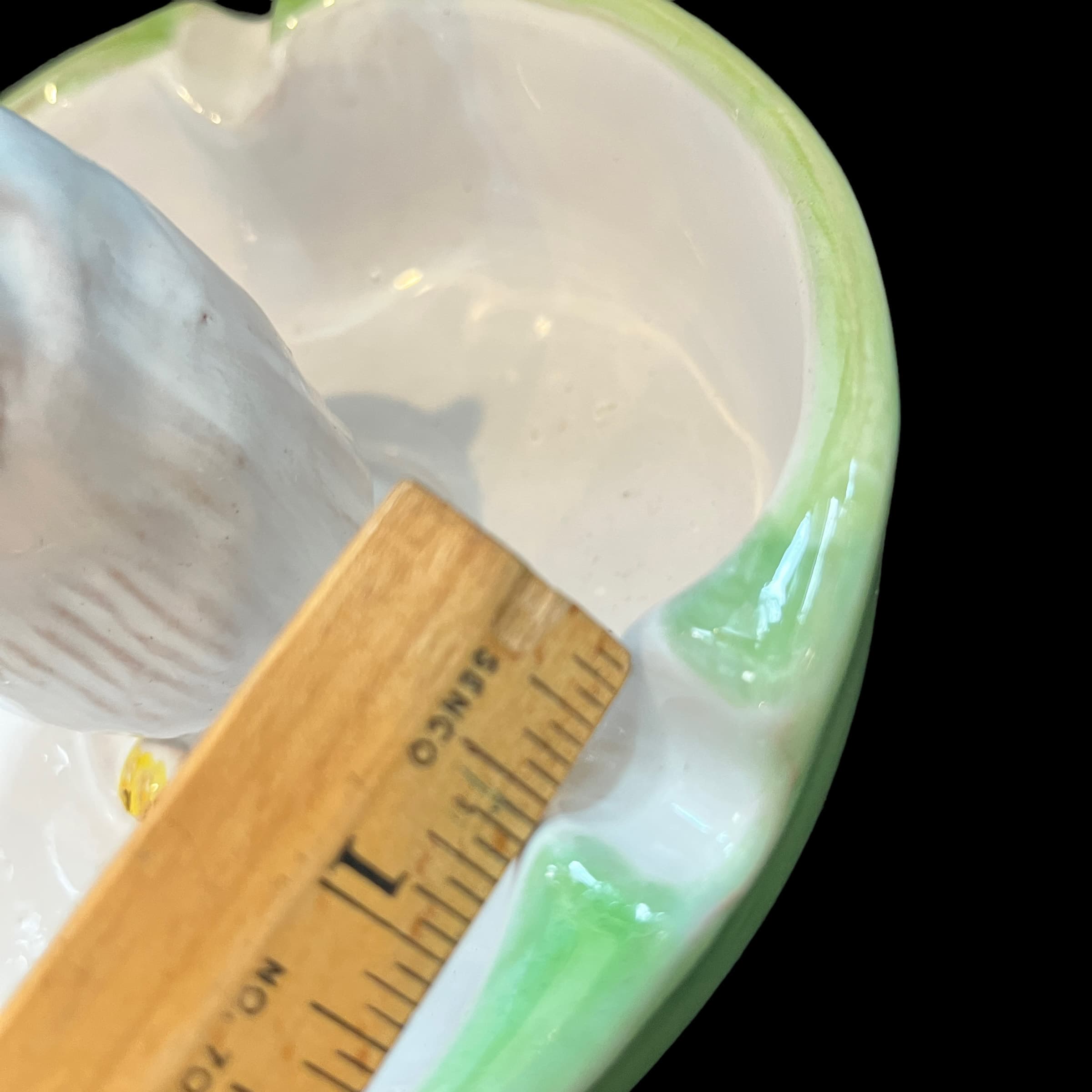Owl Ashtray -Majolica Italy - Regular - Thumbnail 3