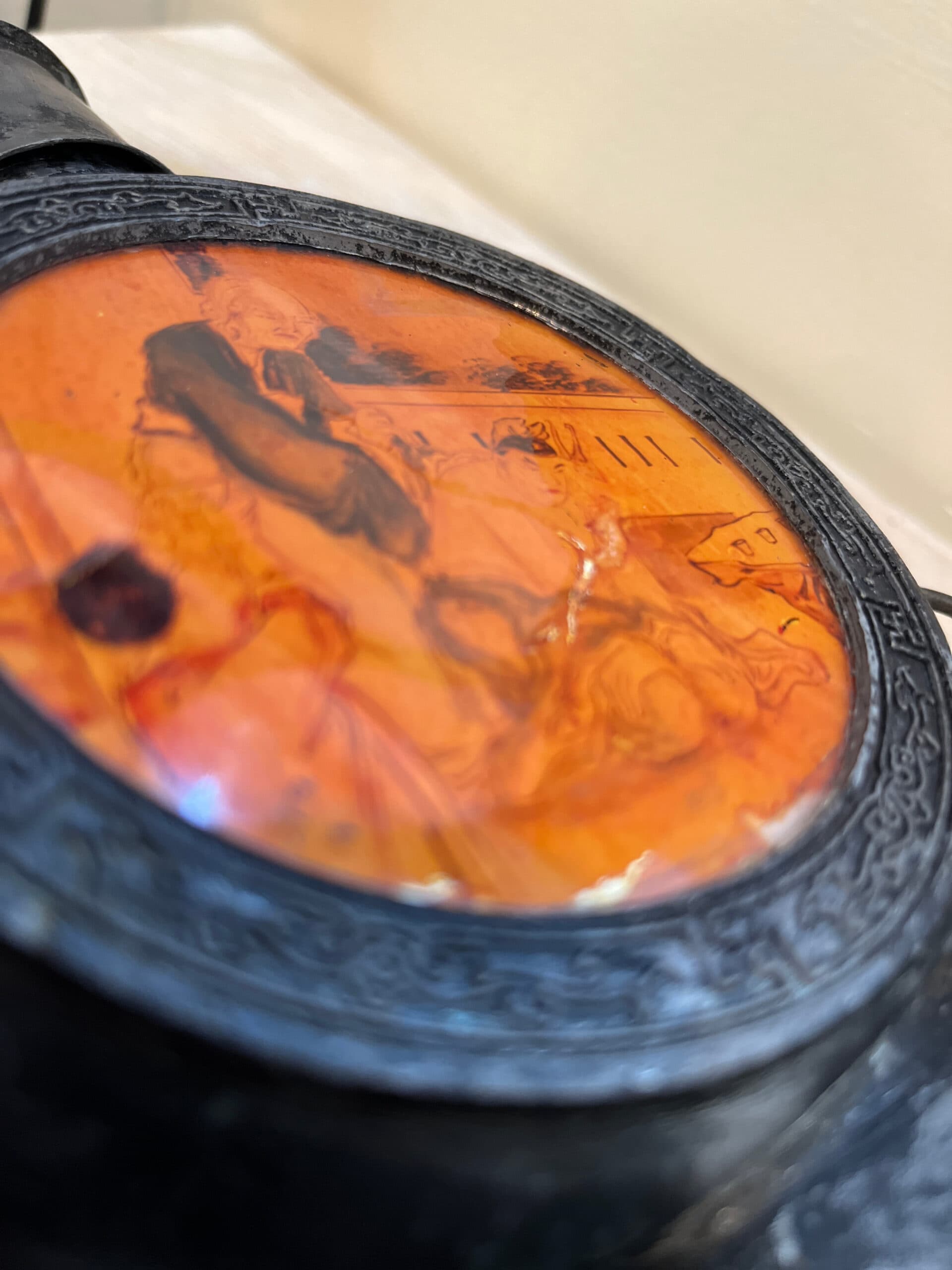Chinese Tea Box with Lion Handles - Regular - Thumbnail 8