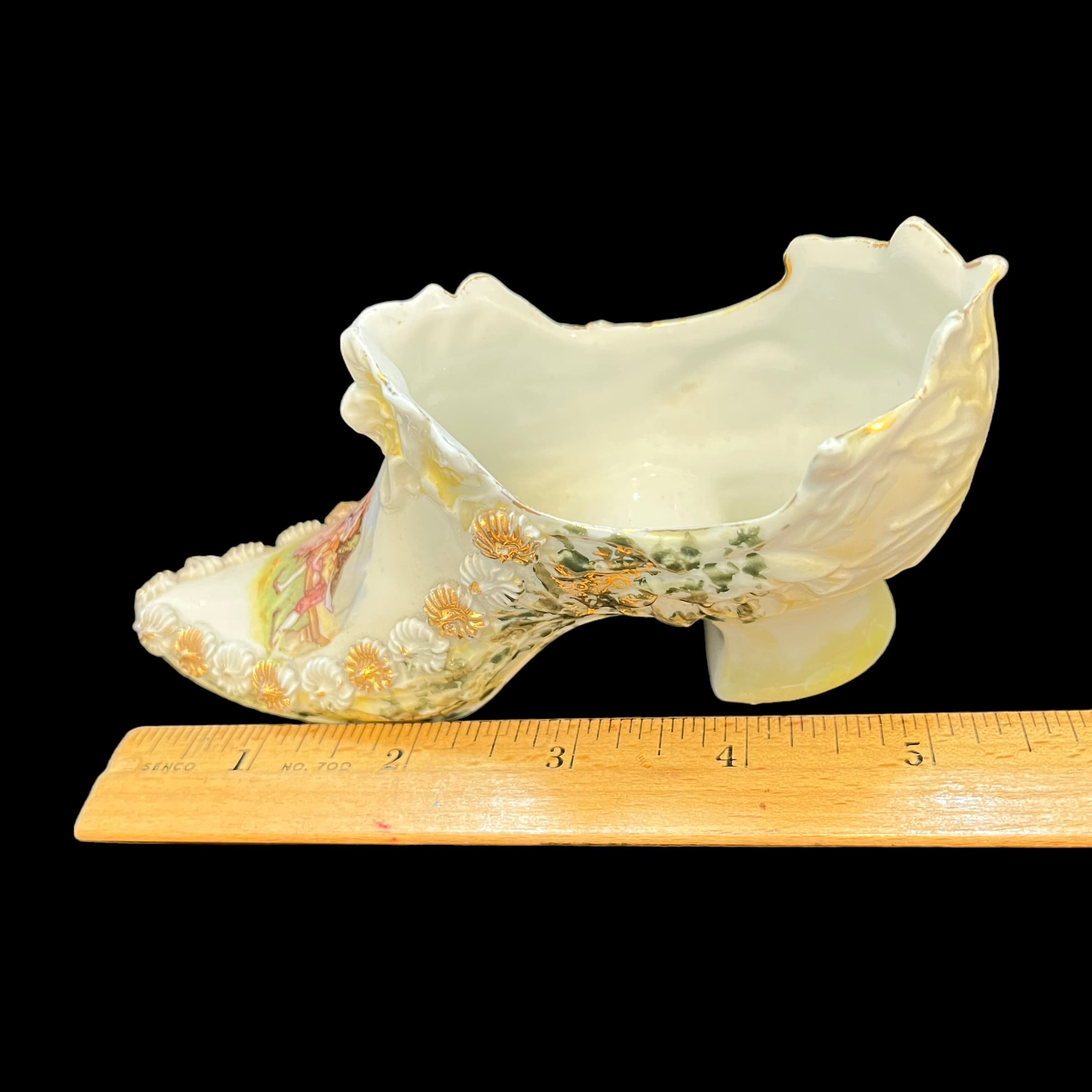 Vintage Porcelain Decorative Shoe - Regular - Thumbnail 7