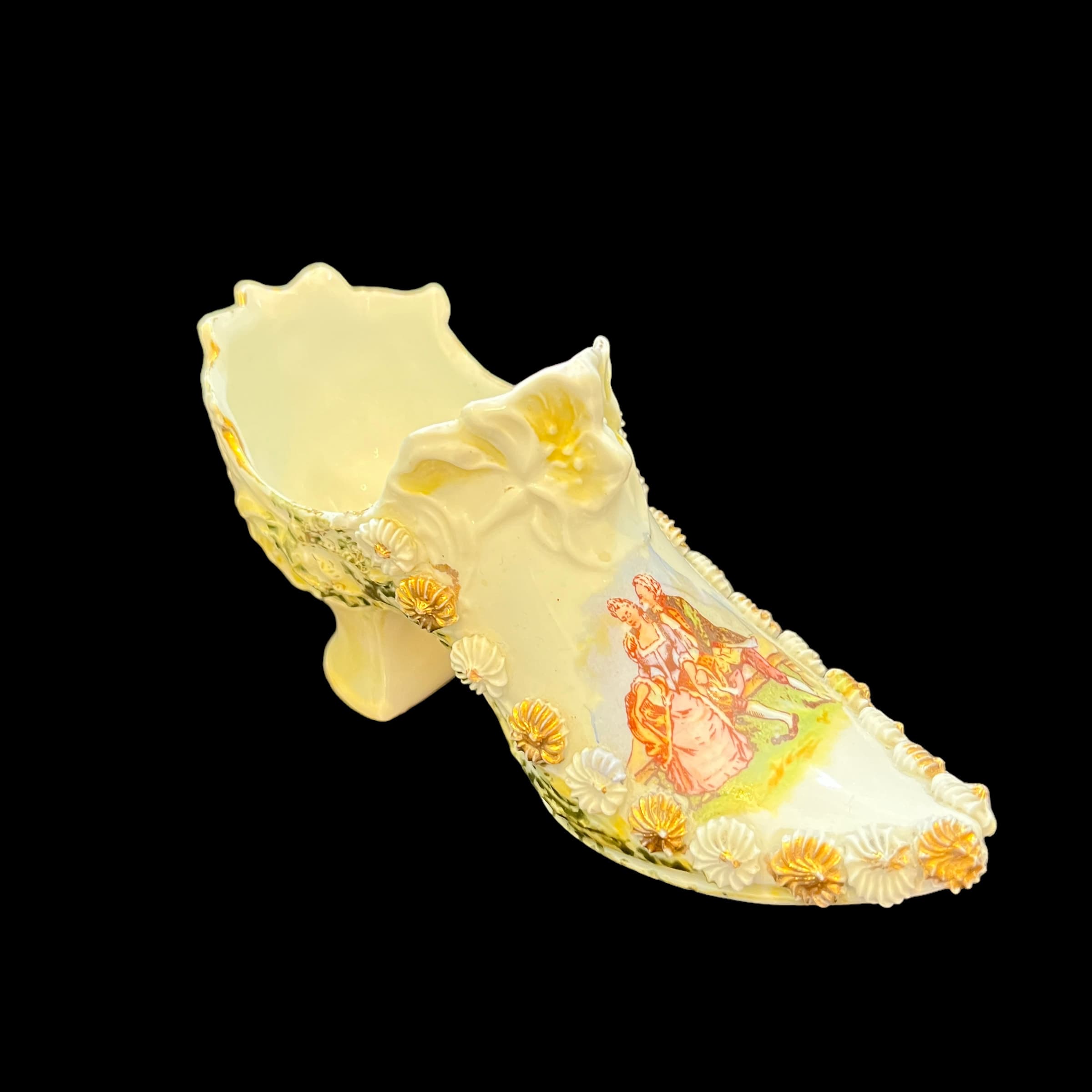Vintage Porcelain Decorative Shoe - Regular - Thumbnail 5