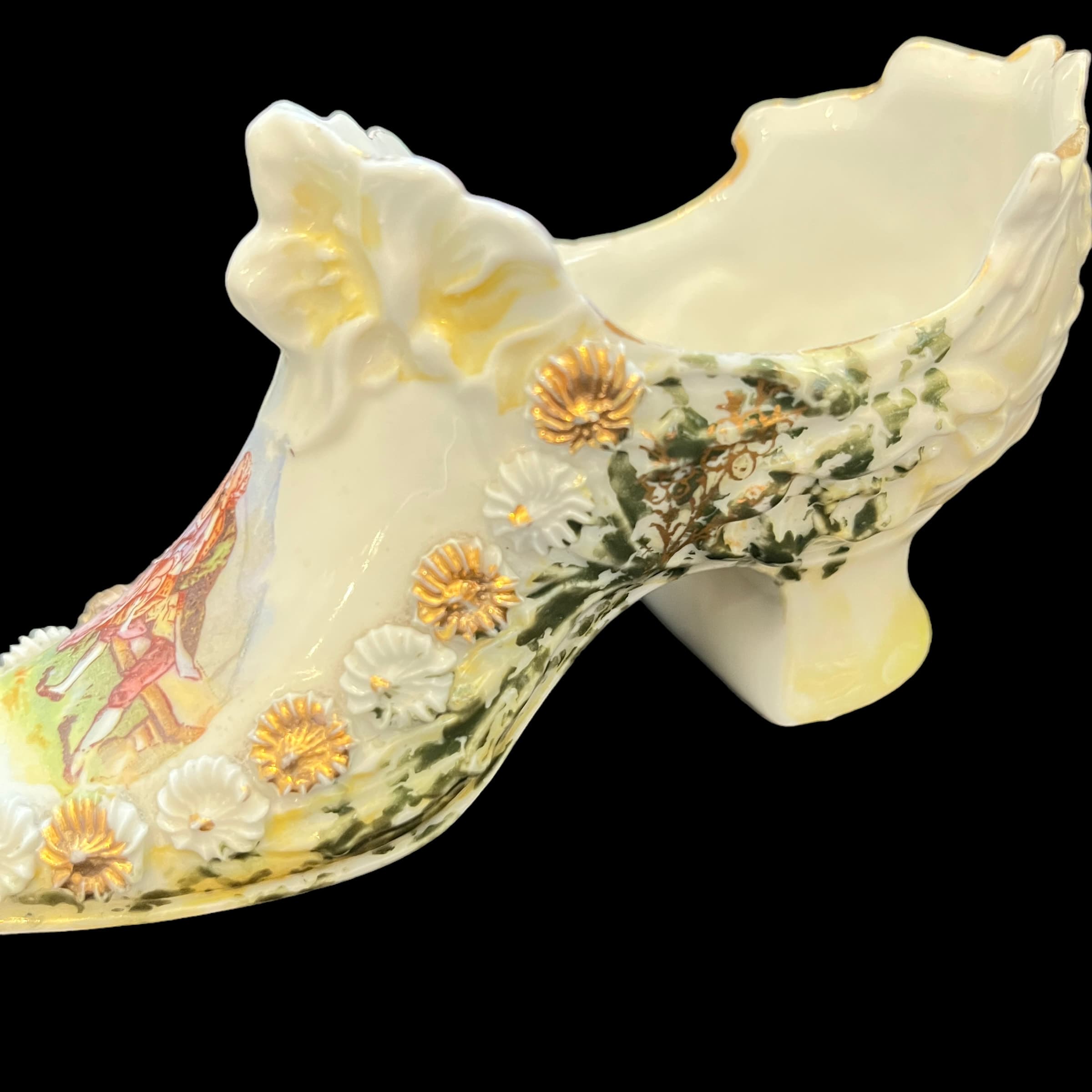 Vintage Porcelain Decorative Shoe - Regular - Thumbnail 3