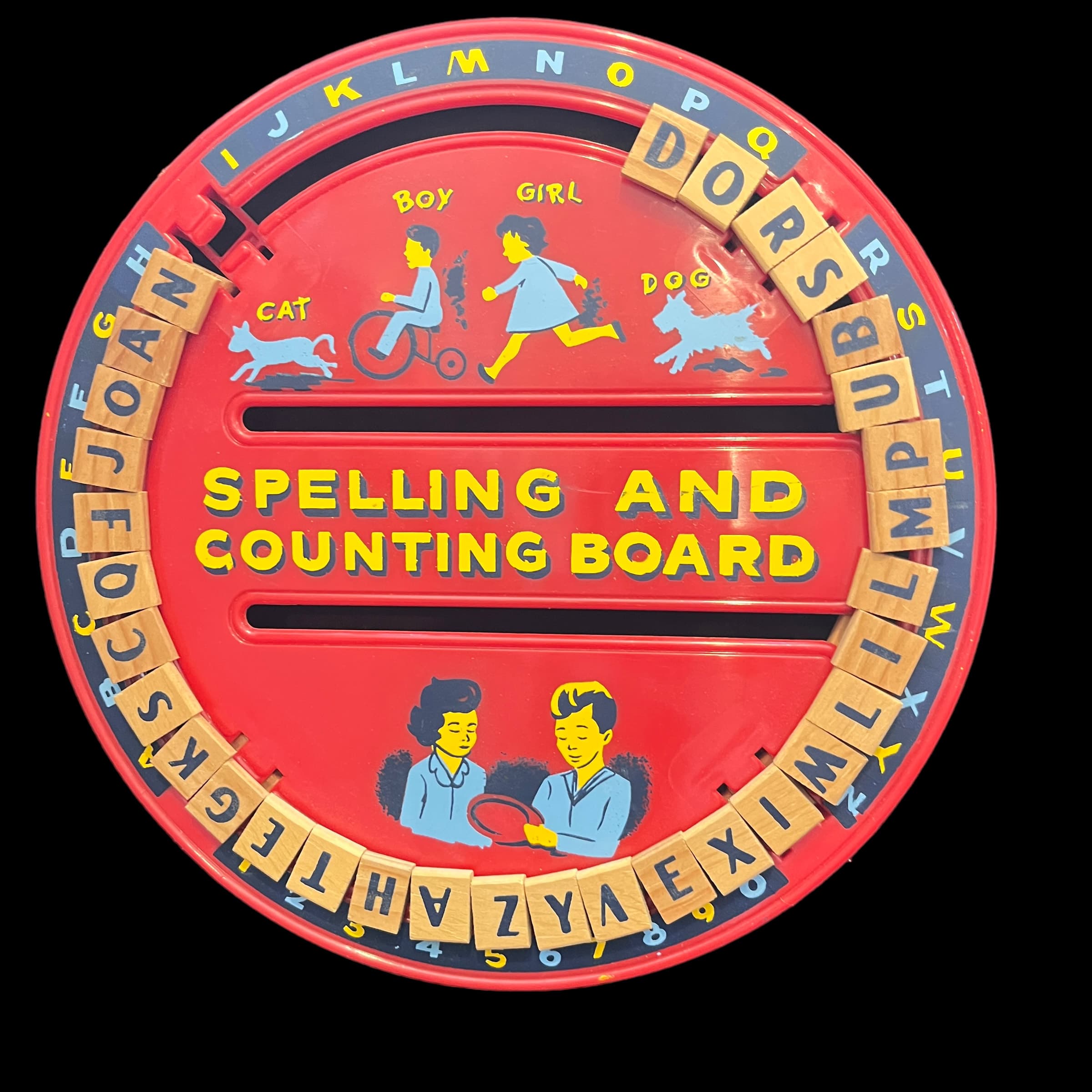 Spelling and Counting Board Vintage - Regular - Thumbnail 2