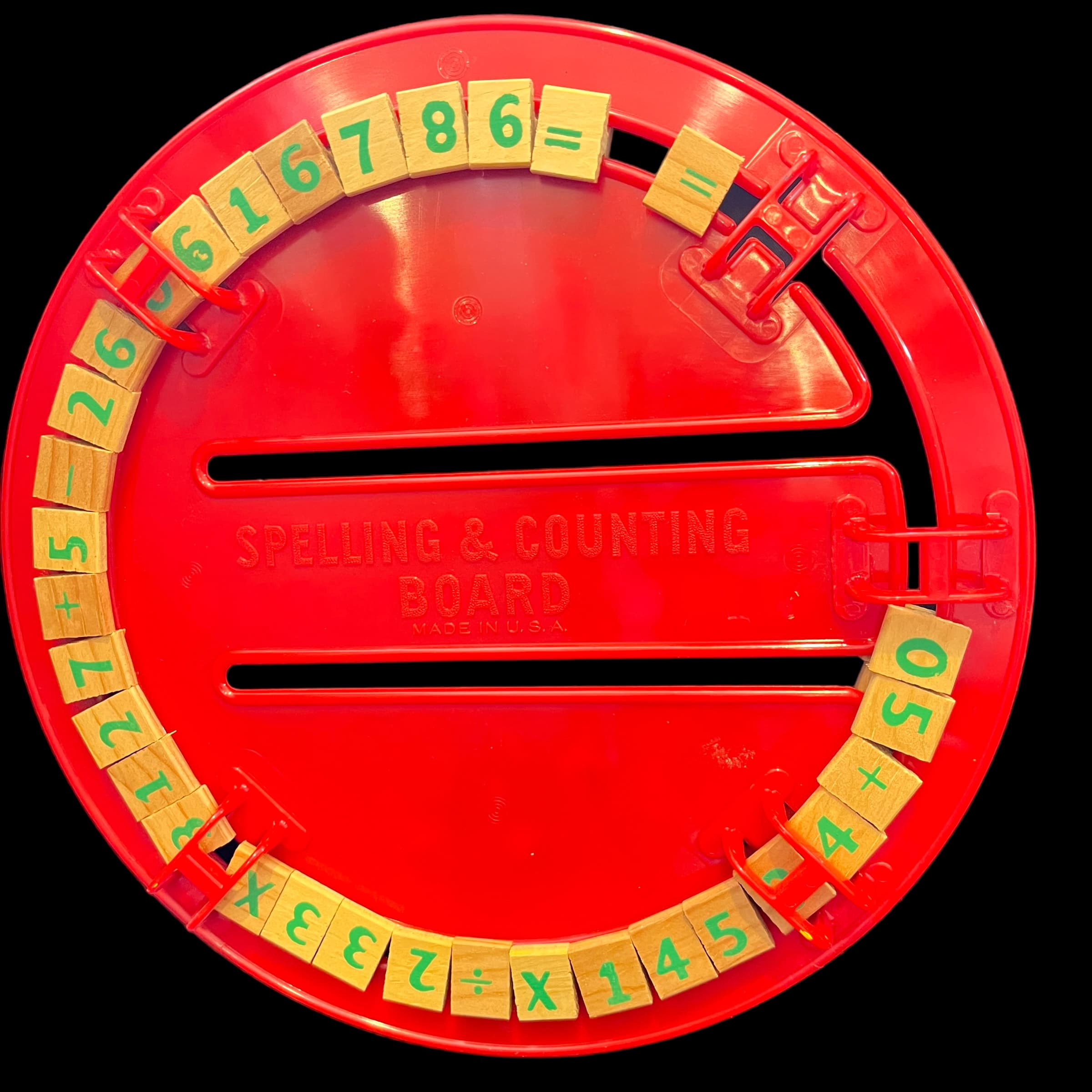 Spelling and Counting Board Vintage - Regular - Thumbnail 3