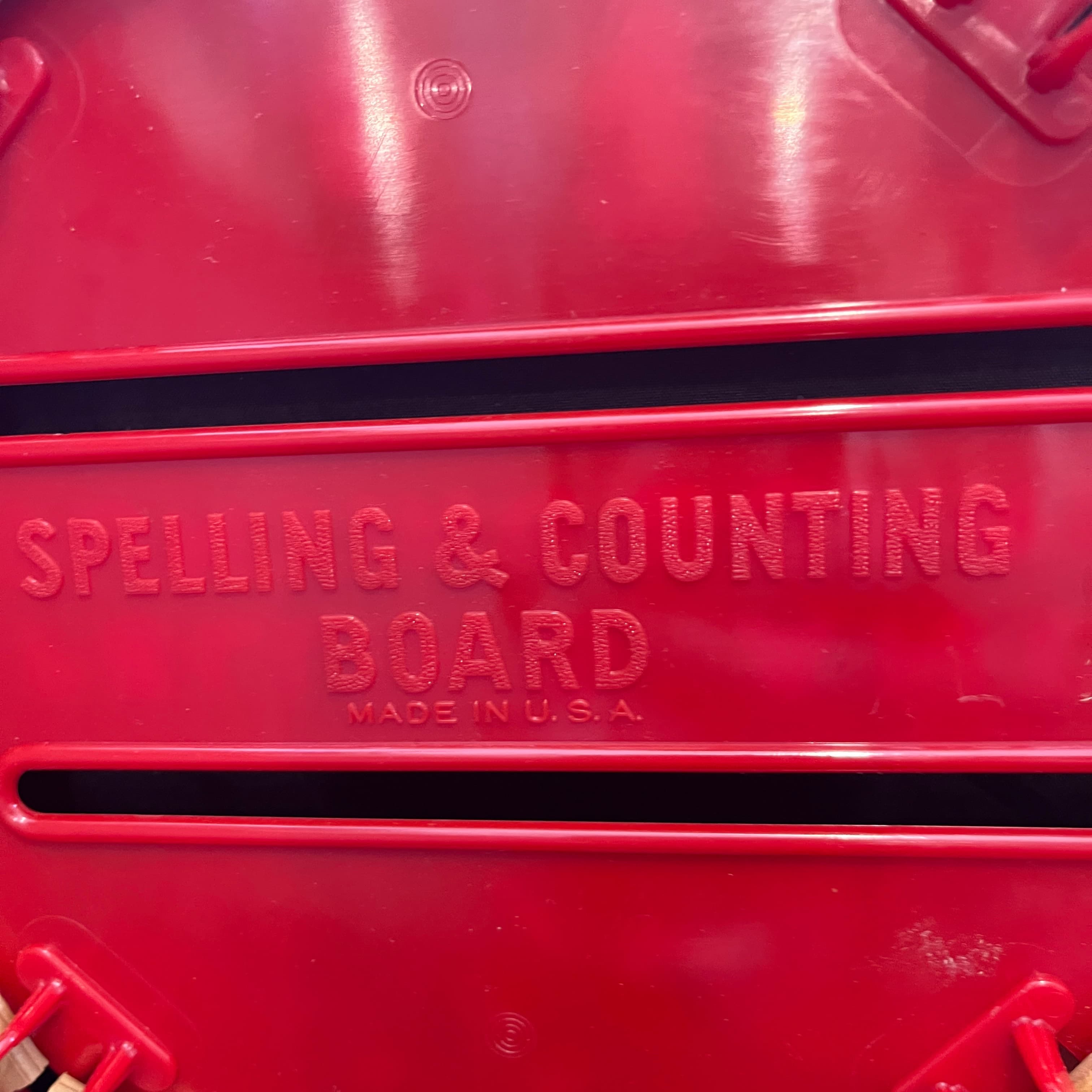 Spelling and Counting Board Vintage - Regular - Thumbnail 4