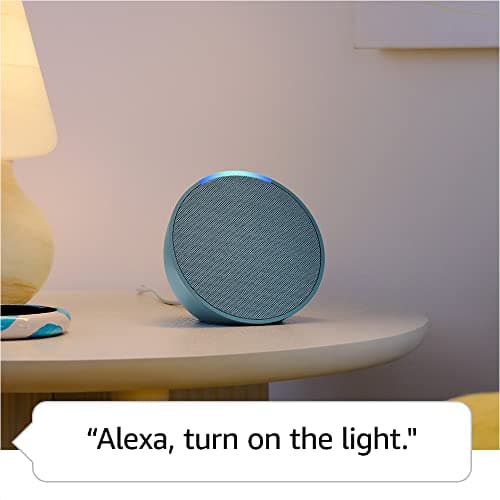 Echo Pop (1st Gen) Full Sound Compact Smart Speaker with Alexa, Charcoal - Thumbnail 6