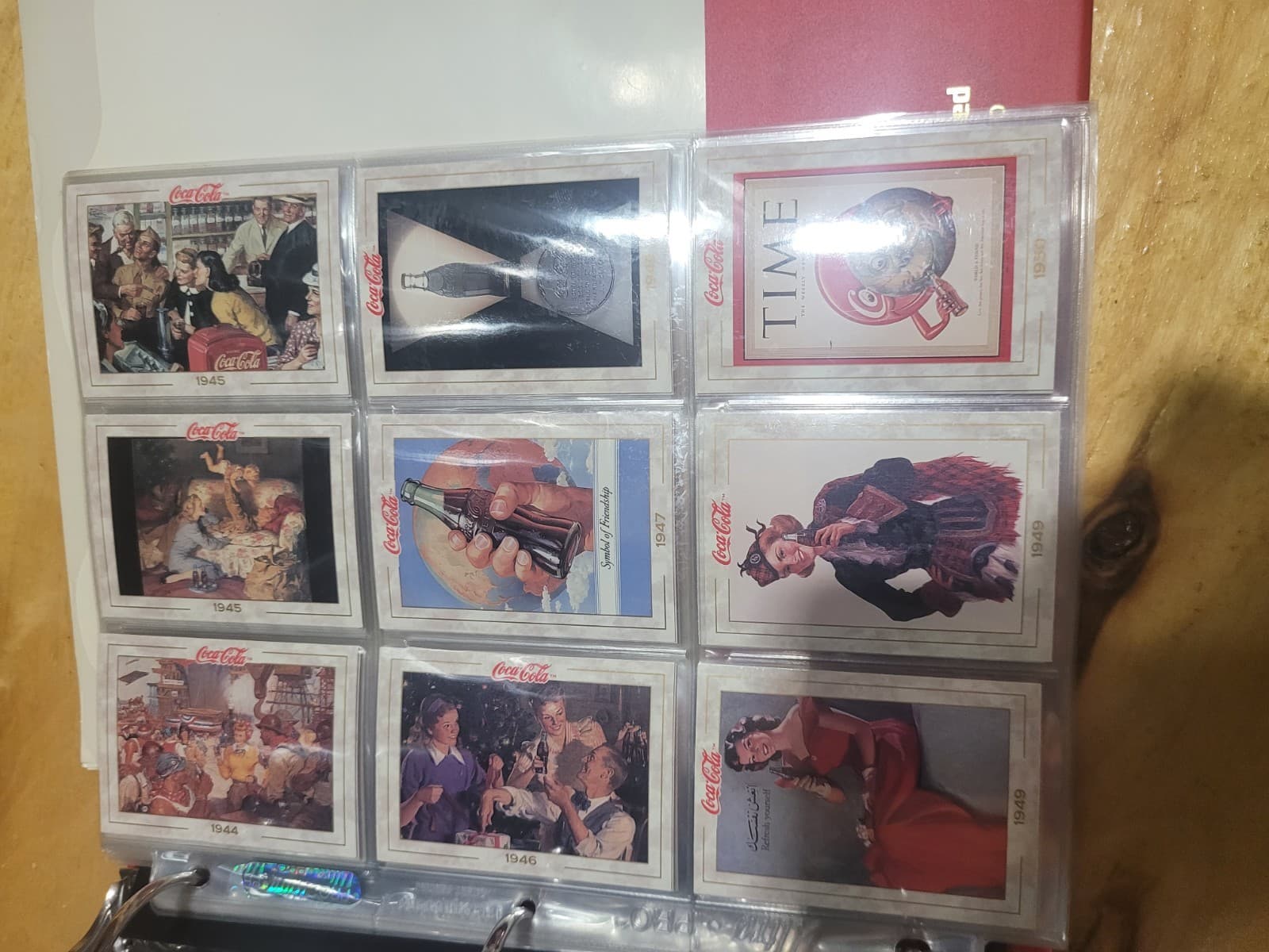 Vintage Coca-Cola Collectors Cards Binder + Sealed Pack + Bonus Collectibles - Thumbnail 10