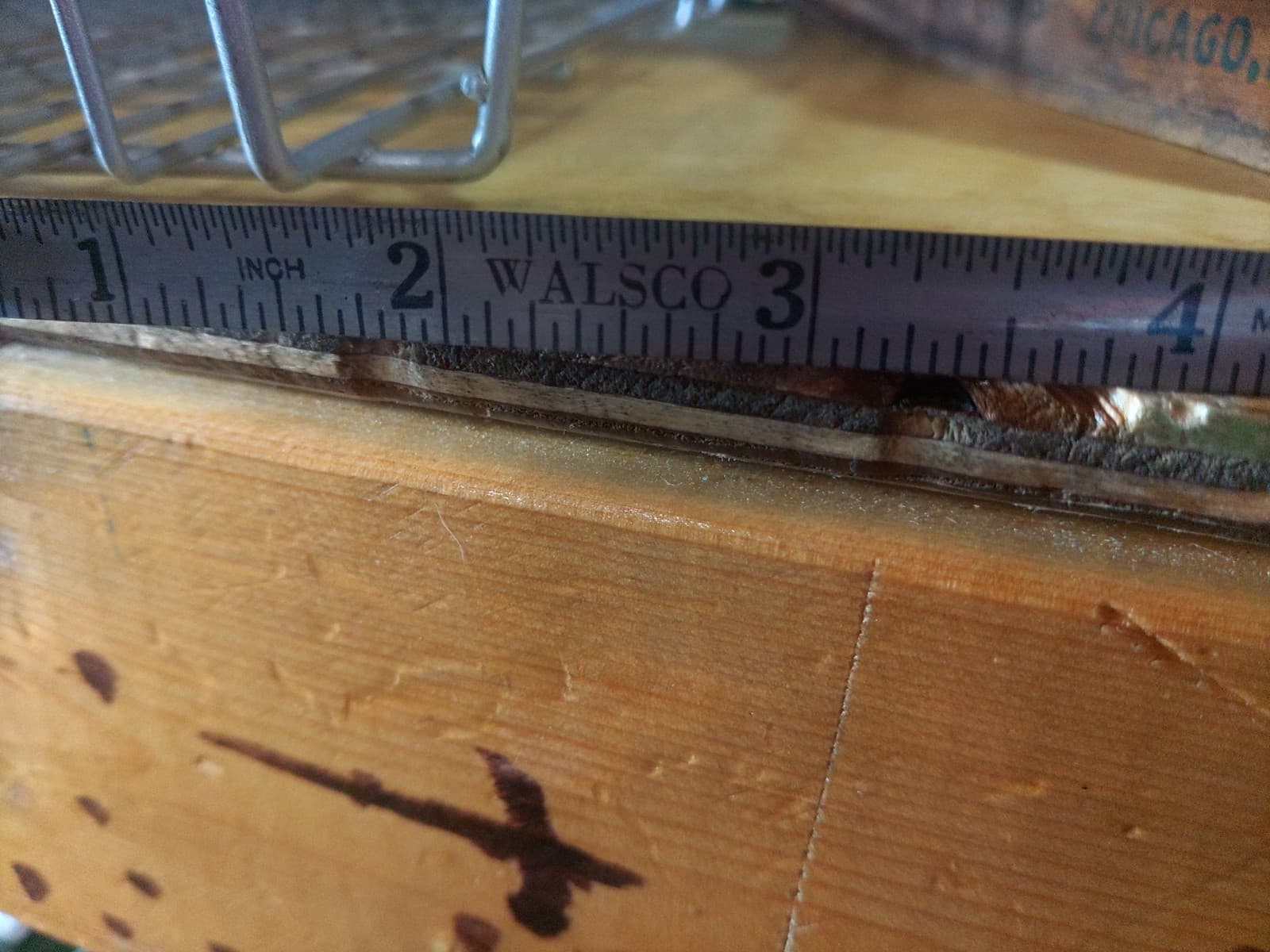 vintage mechanics pal measuring tape , 6’ - Thumbnail 3