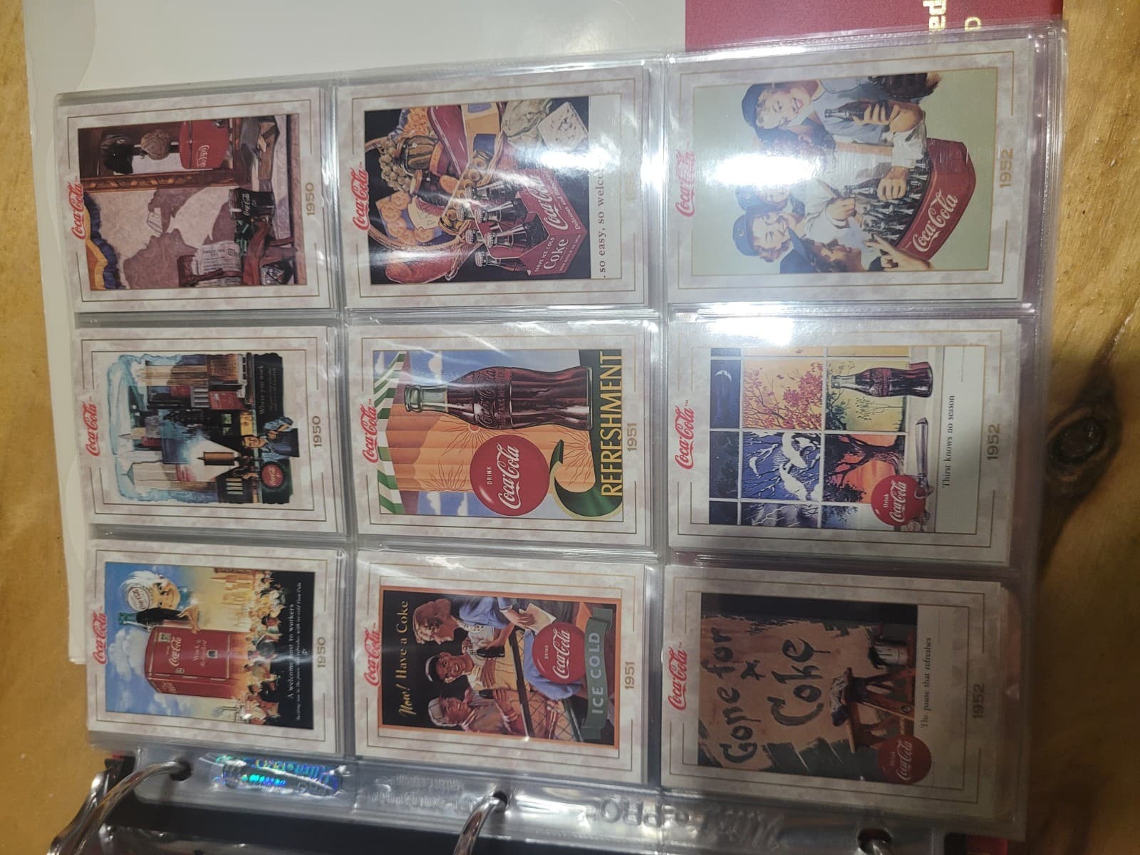 Vintage Coca-Cola Collectors Cards Binder + Sealed Pack + Bonus Collectibles - Thumbnail 12