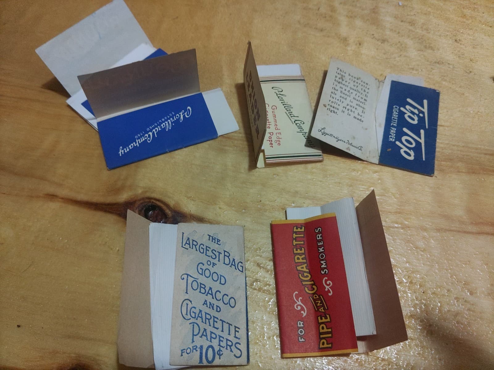 Vintage Tobacco Rolling Paper Booklets - Thumbnail 3