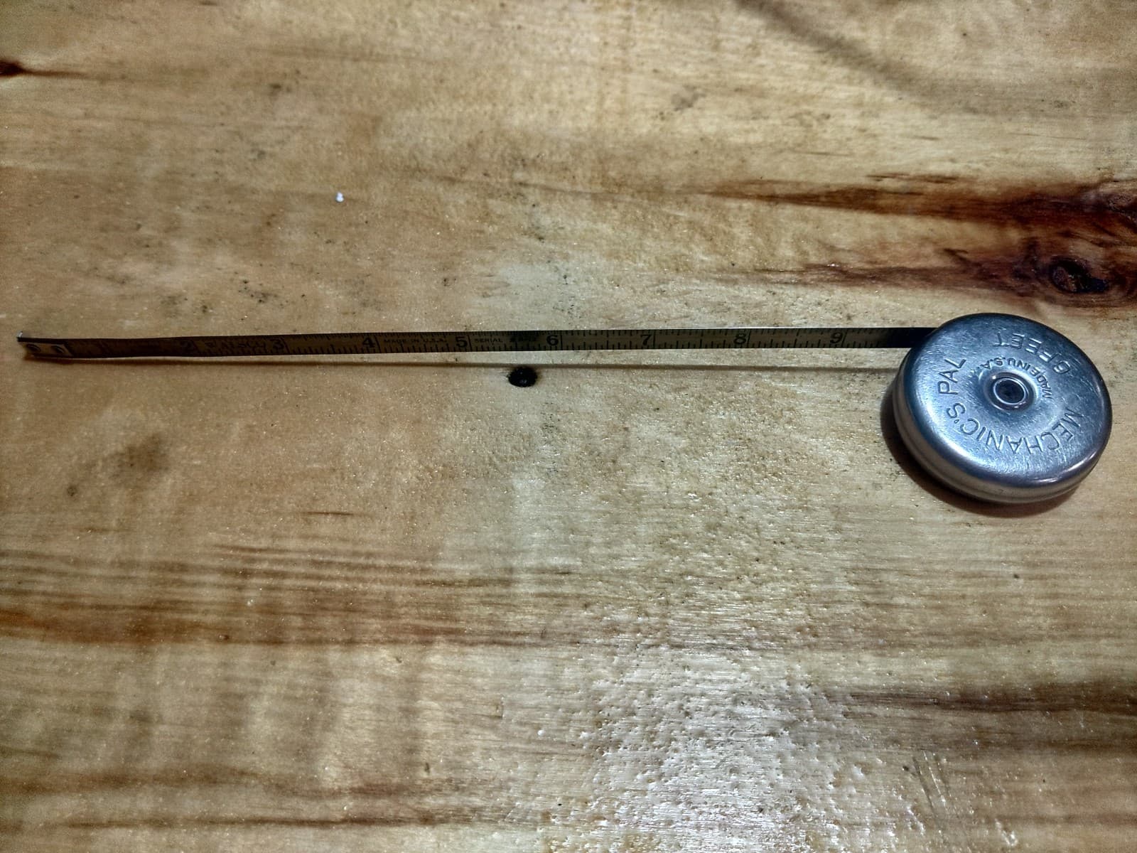 vintage mechanics pal measuring tape , 6’ - Thumbnail 4
