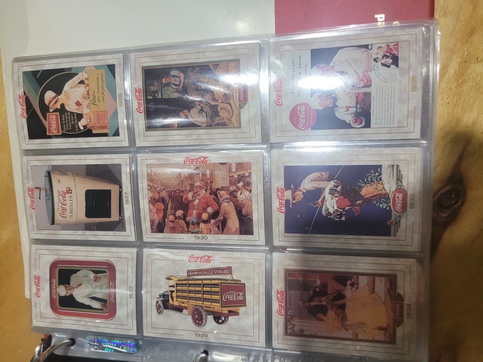Vintage Coca-Cola Collectors Cards Binder + Sealed Pack + Bonus Collectibles - Thumbnail 6