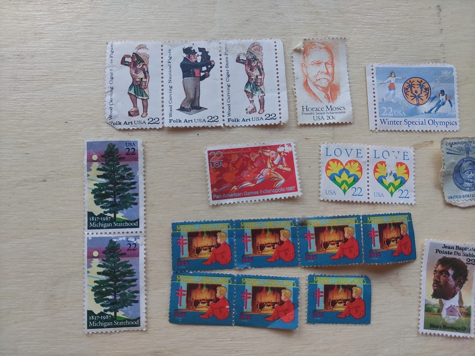 vintage stamp collections lots - Thumbnail 2