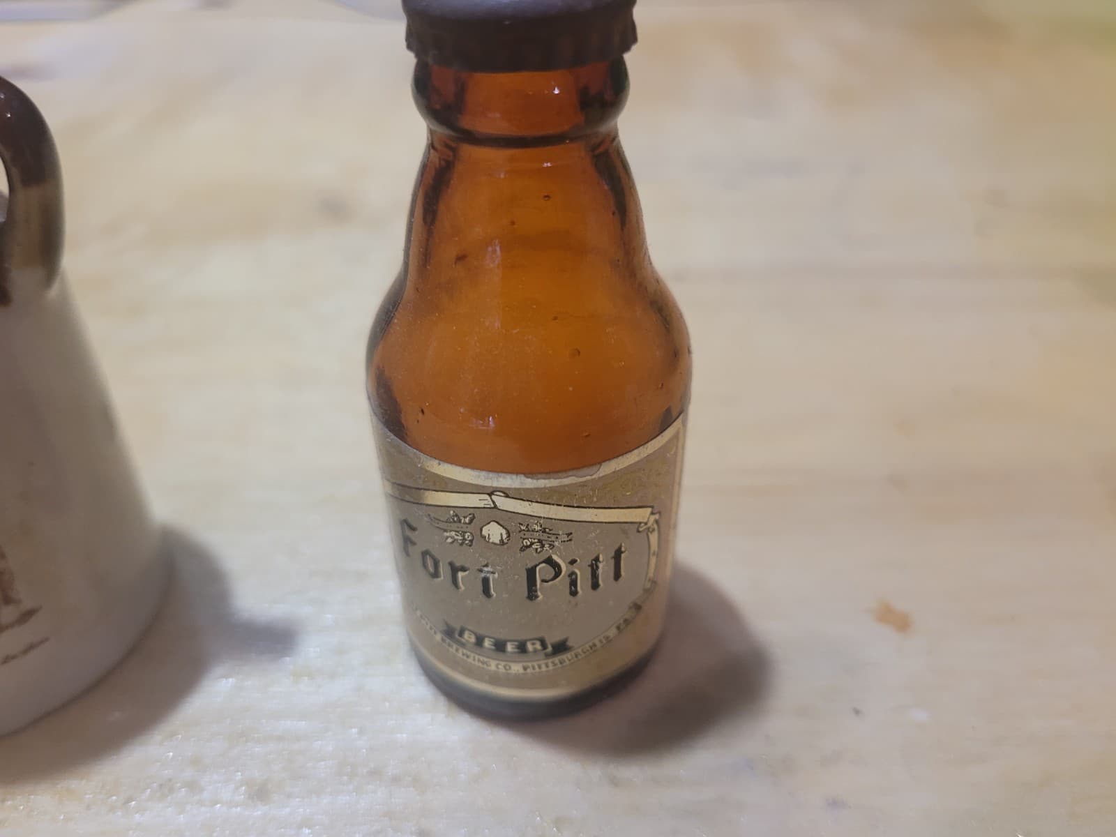 Vintage Miniature Bottle Collection – Little Brown Jug, Texas Stoneware Jug & Fo - Thumbnail 4