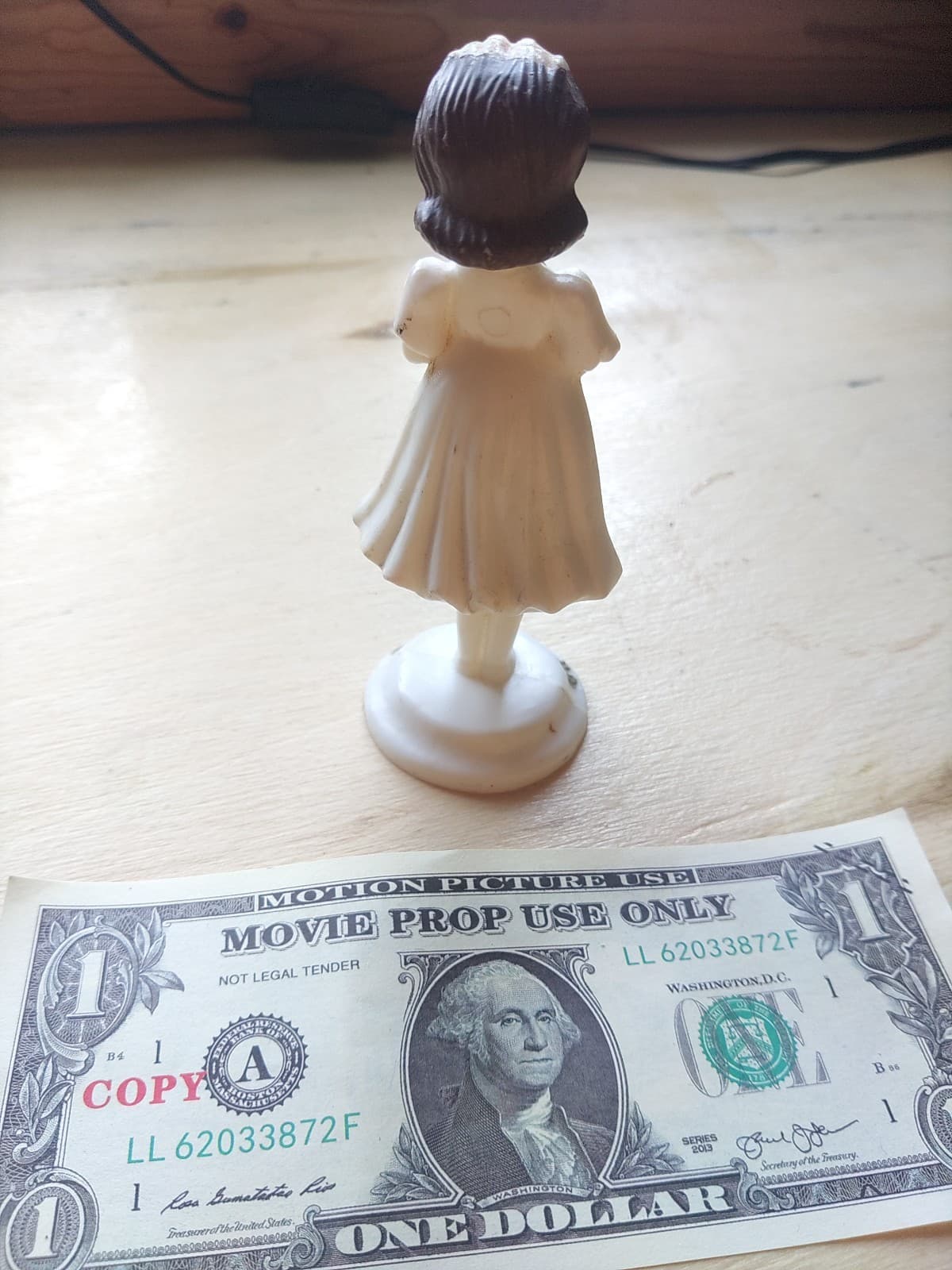 Vintage Plastic Figure Cake Topper - Thumbnail 2