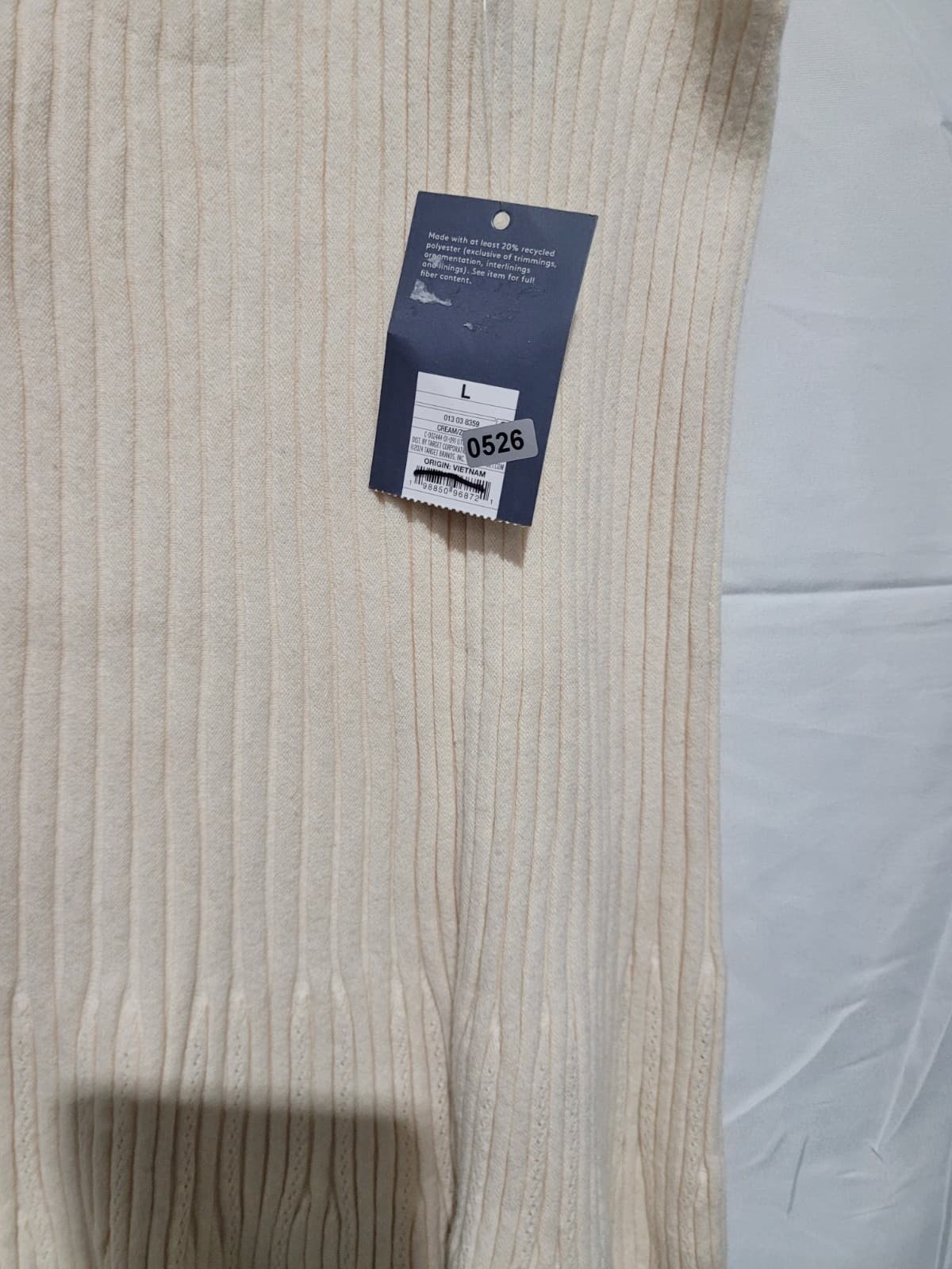 SIZE XXL Cream Skirt - Thumbnail 2