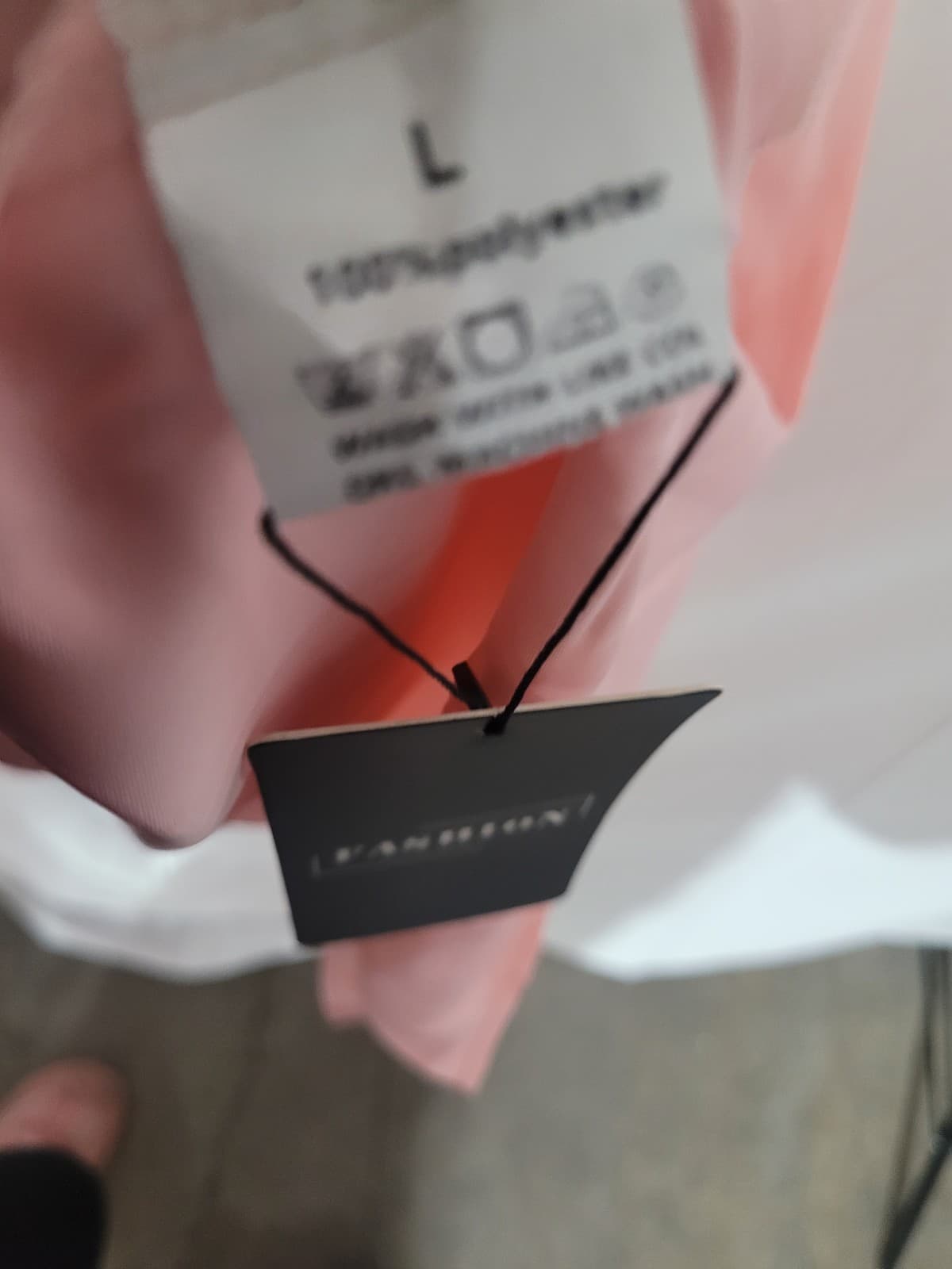 SIZE LARGE Pink Peach Dress - Thumbnail 2