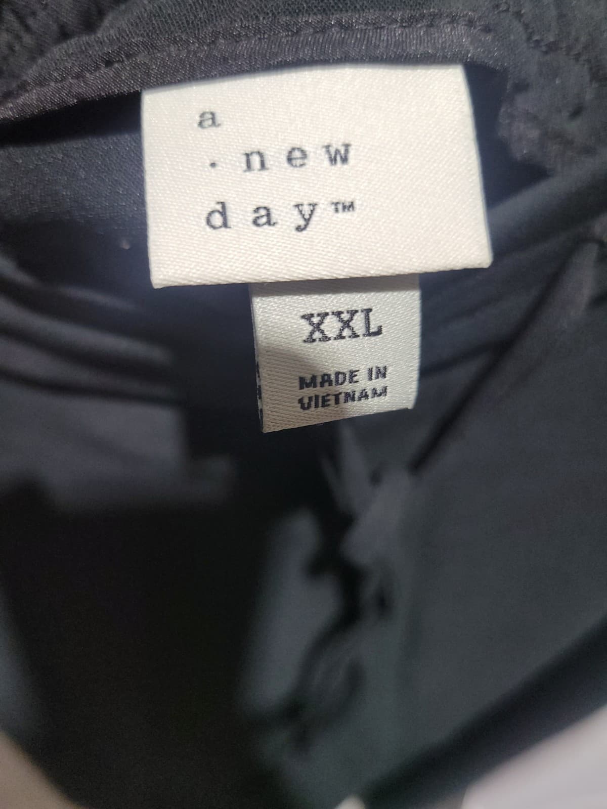 XXL Black Dress Pants - Thumbnail 2