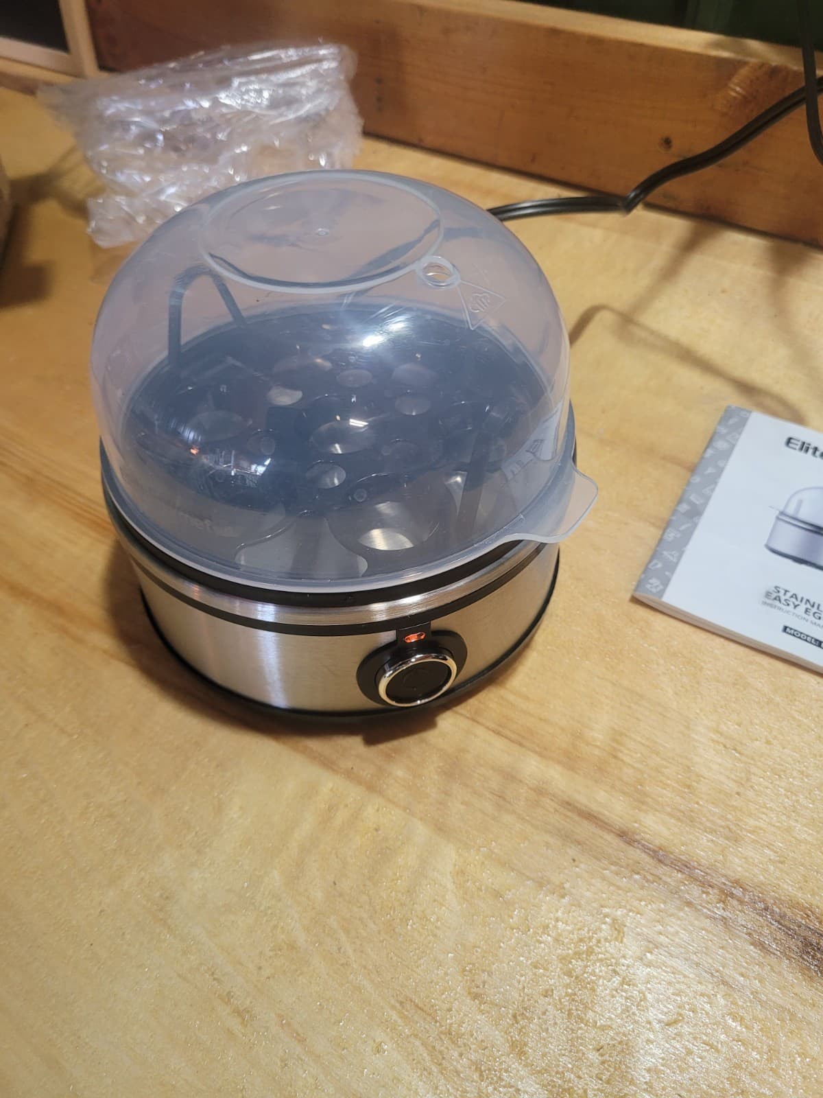 Elite Gourmet Easy Egg Cooker - Thumbnail 3