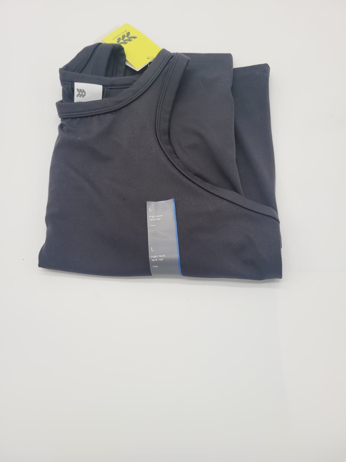 Women's Large Black Tank Top - Thumbnail 4