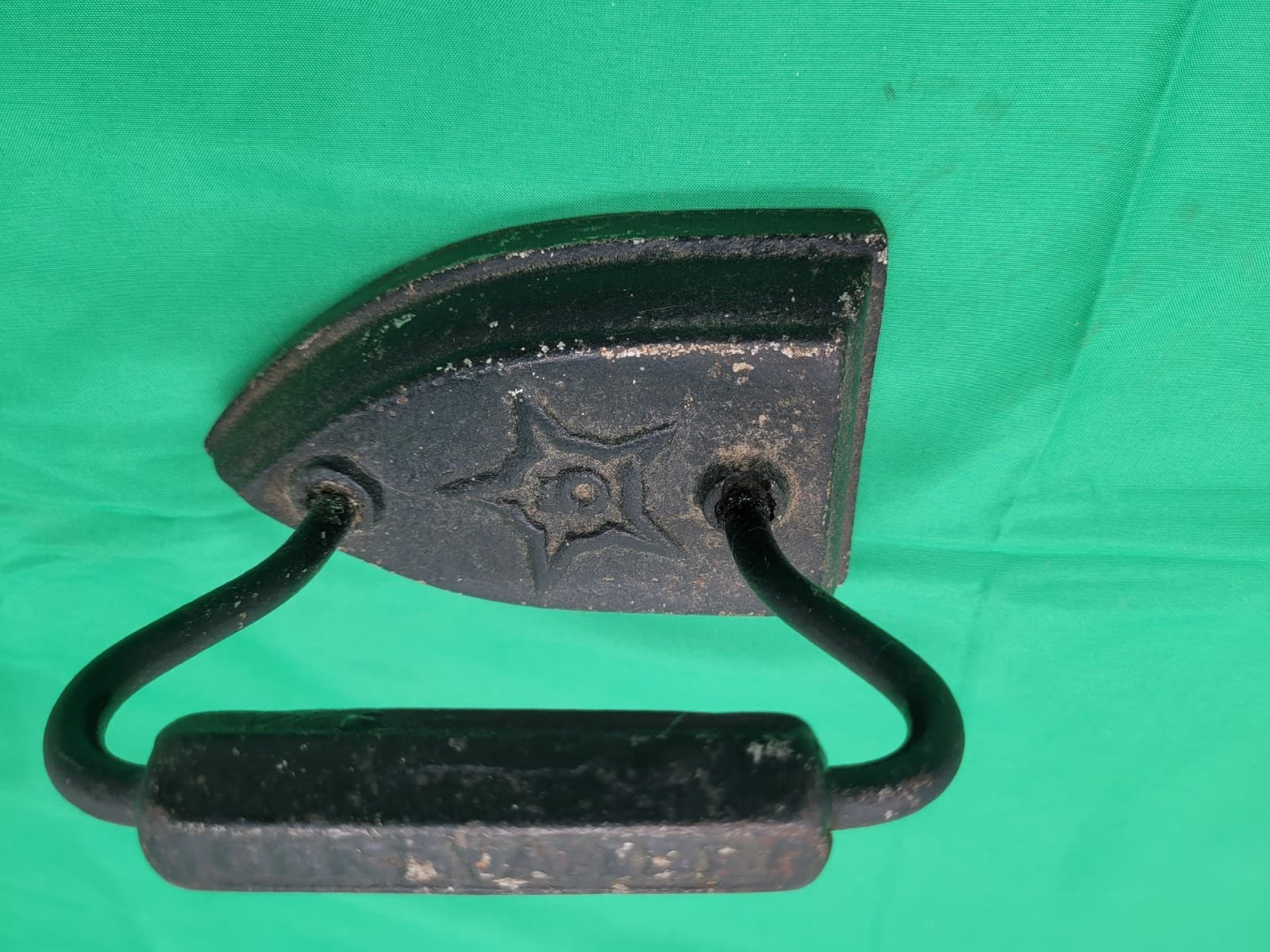 Vintage Cast Iron Sad Iron Flat Iron No. 5 Primitive Laundry Decor Antique - Thumbnail 4