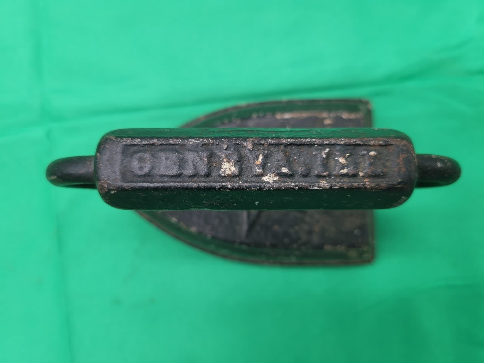 Vintage Cast Iron Sad Iron Flat Iron No. 5 Primitive Laundry Decor Antique - Thumbnail 3
