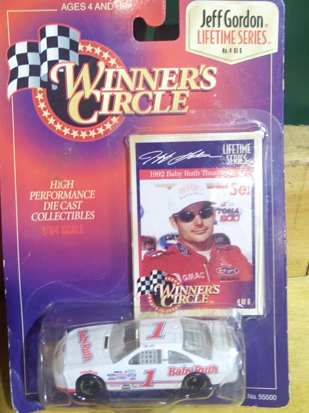 NASCAR 1:64 Die-Cast Collection – 5 Sealed Cars | Jeff Gordon, Dale Earnhardt, J - Thumbnail 6
