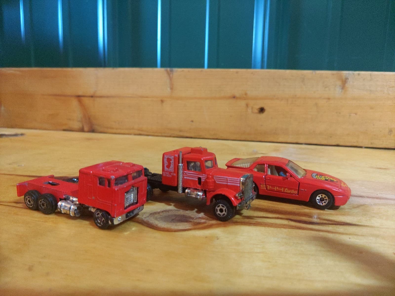 Hot Wheels Die-Cast Vehicle Lot – 6 Cars & Trucks | Porsche 944 Turbo, Jurassic - Thumbnail 2