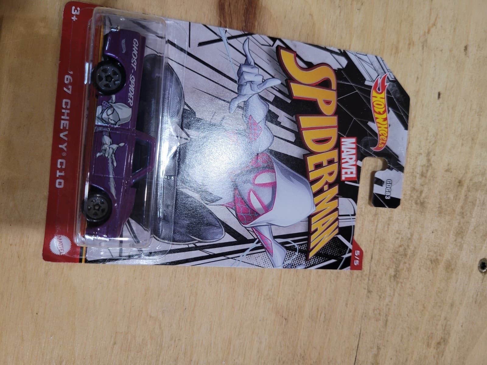 Hot Wheels Marvel Spider-Man Complete 5-Car Set – Sealed Die-Cast Collection - Thumbnail 5