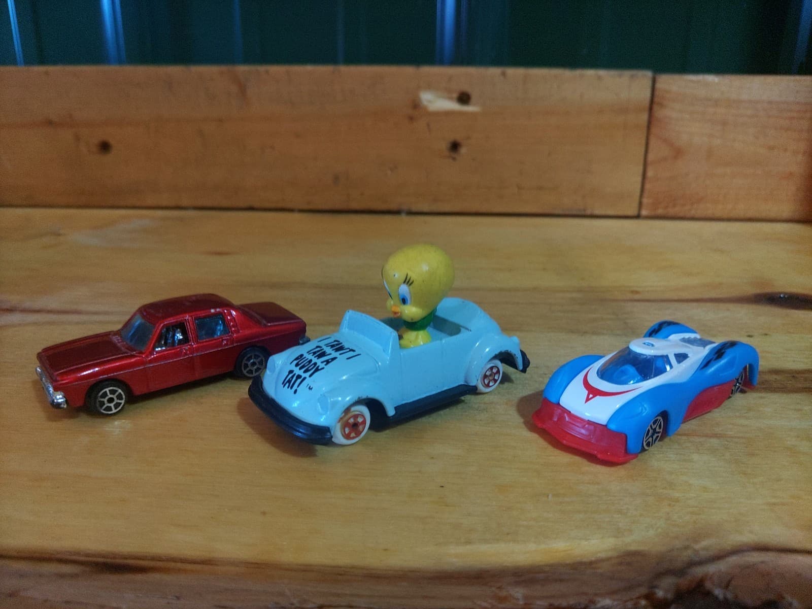 Hot Wheels & Die-Cast Vehicle Lot – 8 Cars | Porsche, Tweety, Race Cars, Mixed C - Thumbnail 5