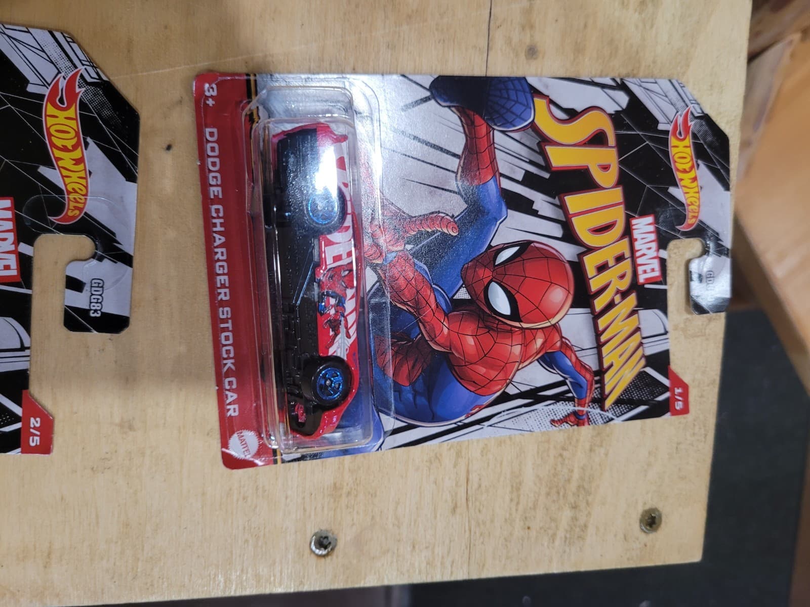 Hot Wheels Marvel Spider-Man Complete 5-Car Set – Sealed Die-Cast Collection - Thumbnail 4