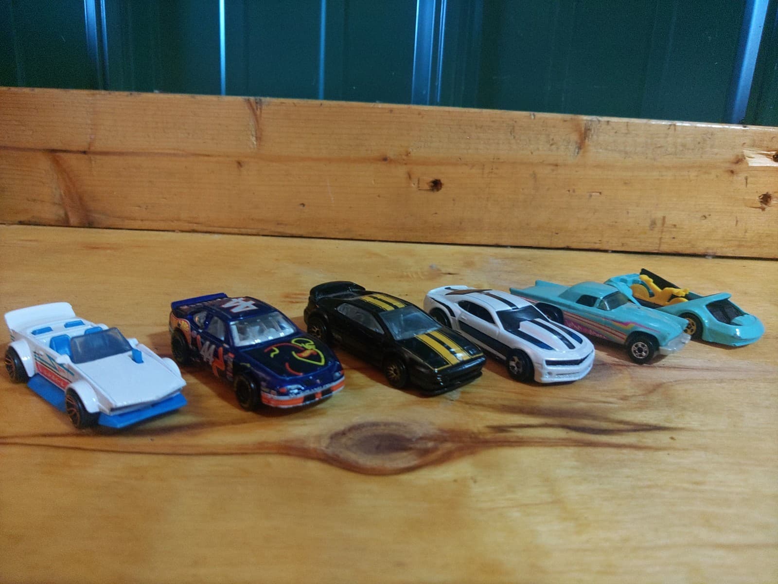 Hot Wheels & Matchbox Die-Cast Car Lot – 6 Cars | Camaro, NASCAR, Convertible & - Thumbnail 2