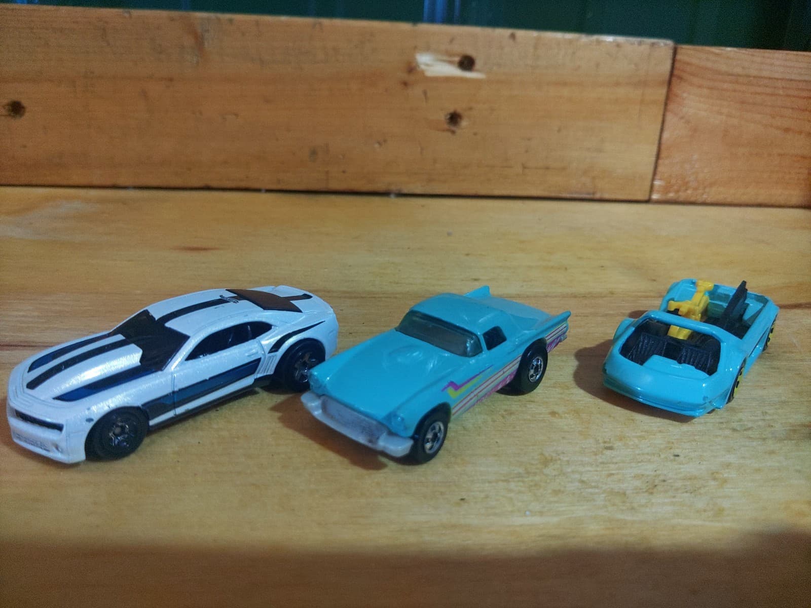 Hot Wheels & Matchbox Die-Cast Car Lot – 6 Cars | Camaro, NASCAR, Convertible & - Thumbnail 6
