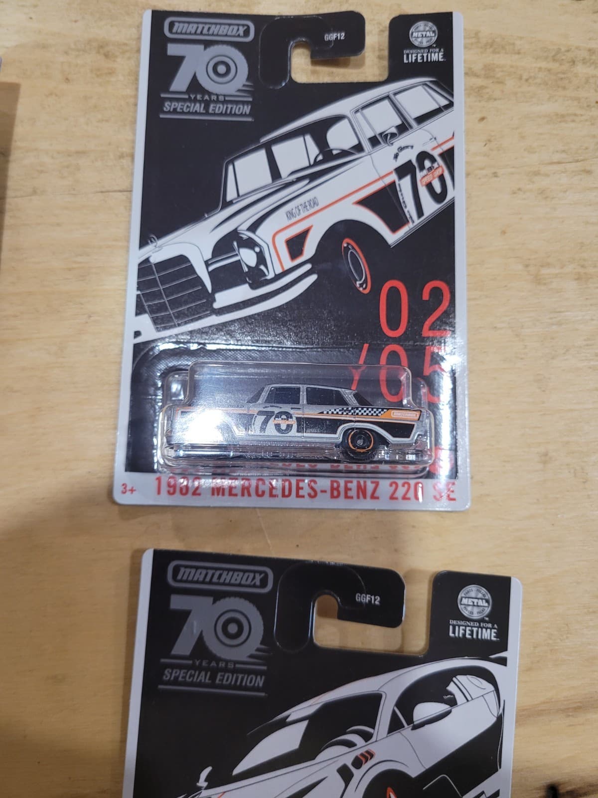 Hot Wheels & Matchbox Diecast Lot – 6 Sealed Cars | 2023 & Matchbox 70th Anniver - Thumbnail 4