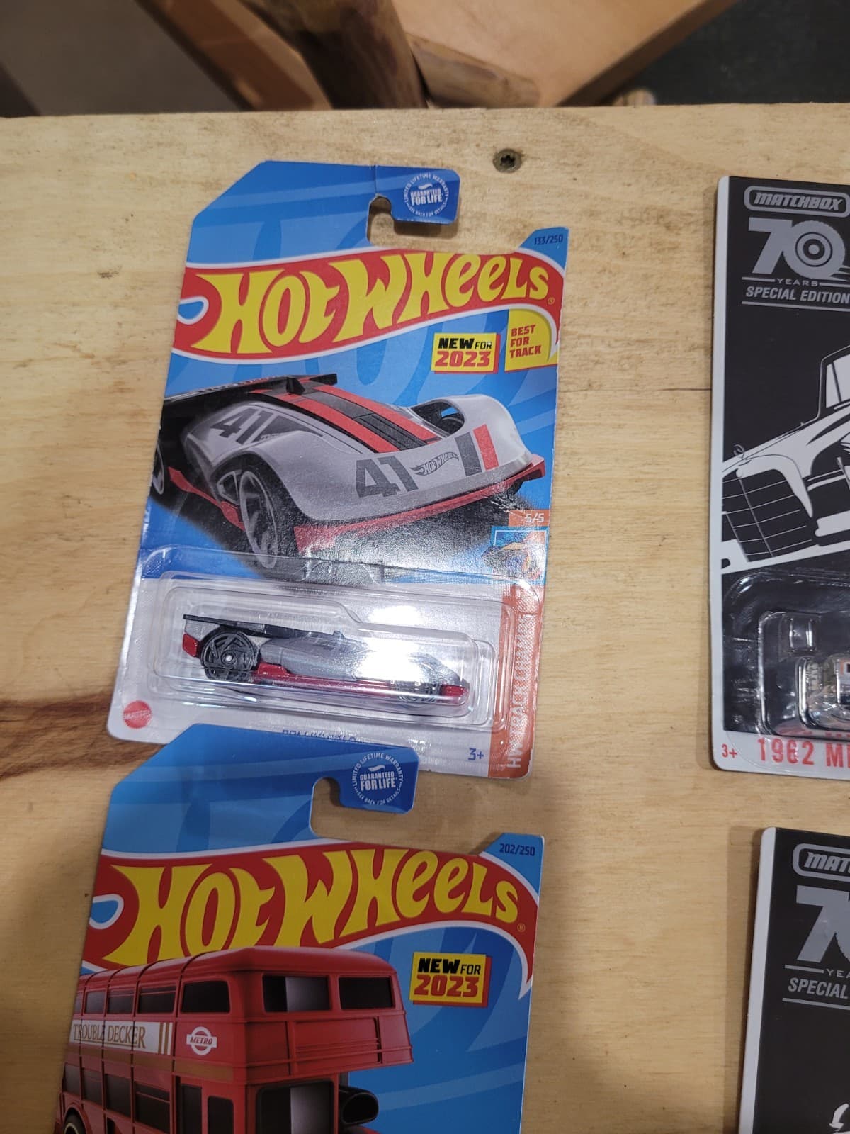 Hot Wheels & Matchbox Diecast Lot – 6 Sealed Cars | 2023 & Matchbox 70th Anniver - Thumbnail 5