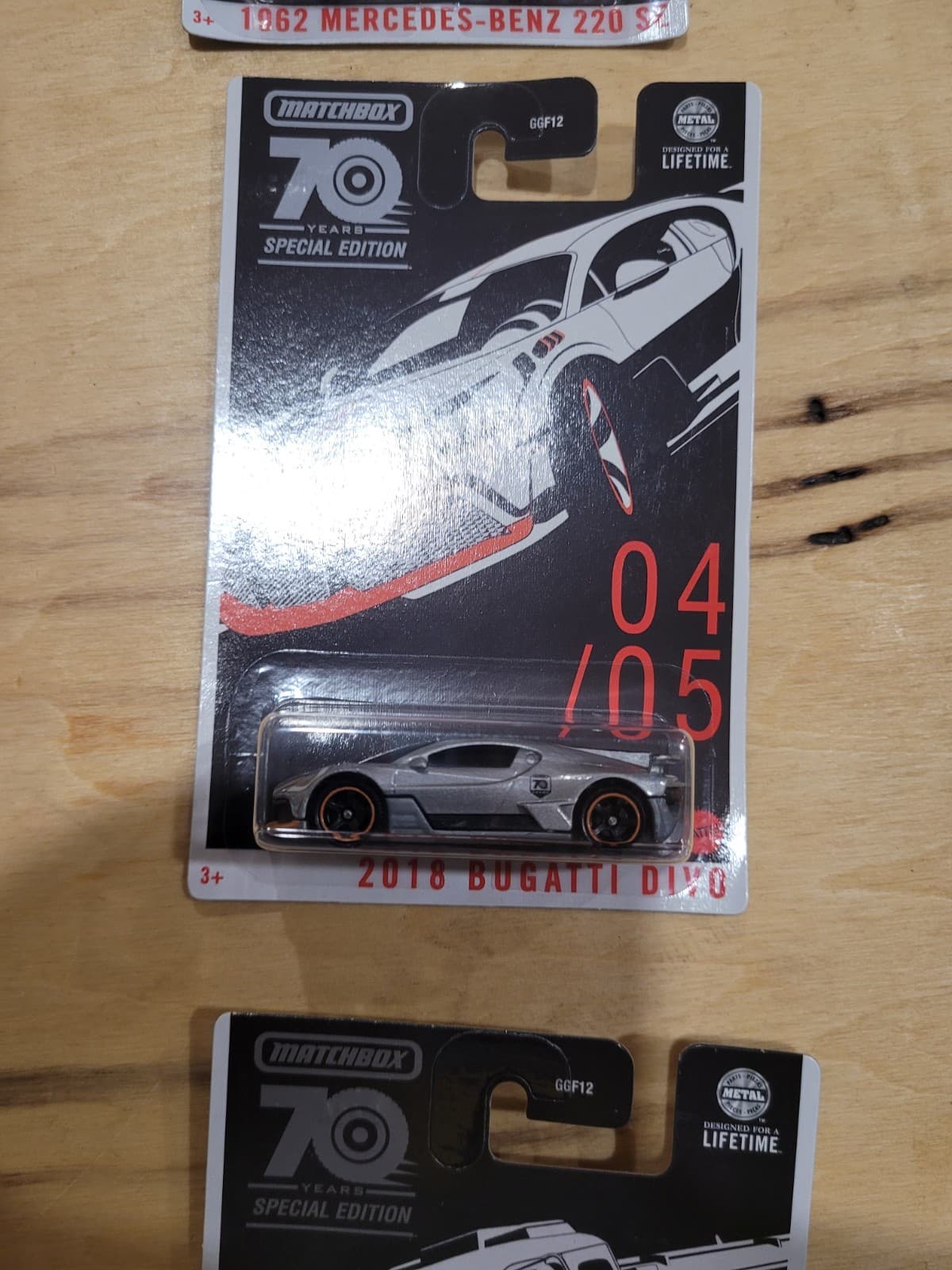 Hot Wheels & Matchbox Diecast Lot – 6 Sealed Cars | 2023 & Matchbox 70th Anniver - Thumbnail 3