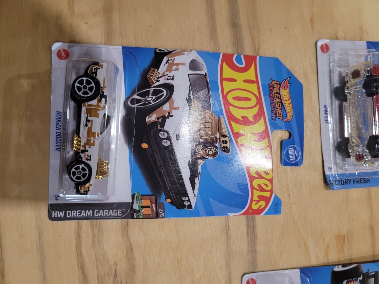 Hot Wheels Lot – Volvo P1800 Gasser, BMW 507, Rodger Dodger & More (6 Sealed) - Thumbnail 2