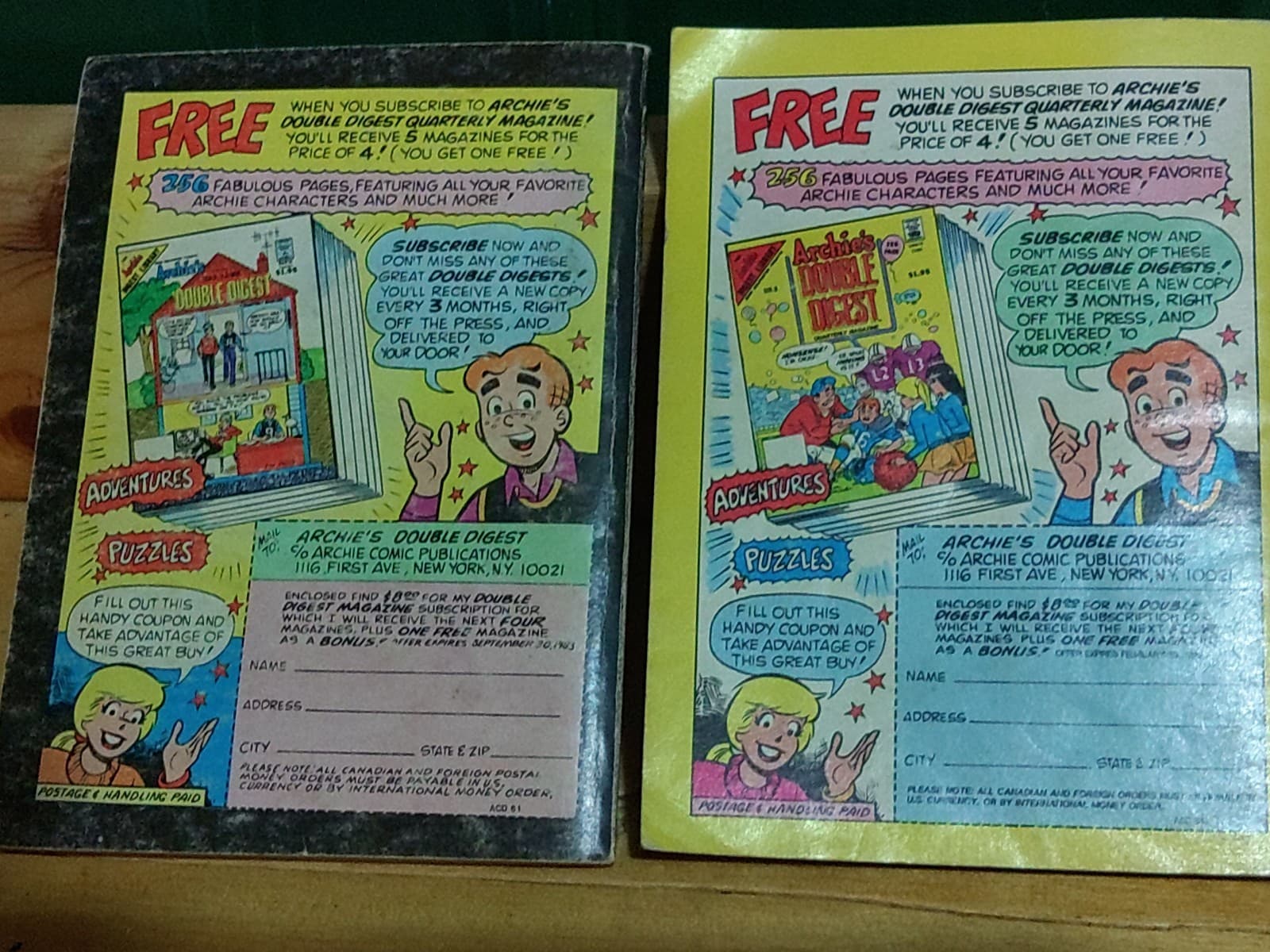 Vintage Comic Digest Lot – MAD, Archie & Walt Disney Wonderful World (4 Comics) - Thumbnail 8